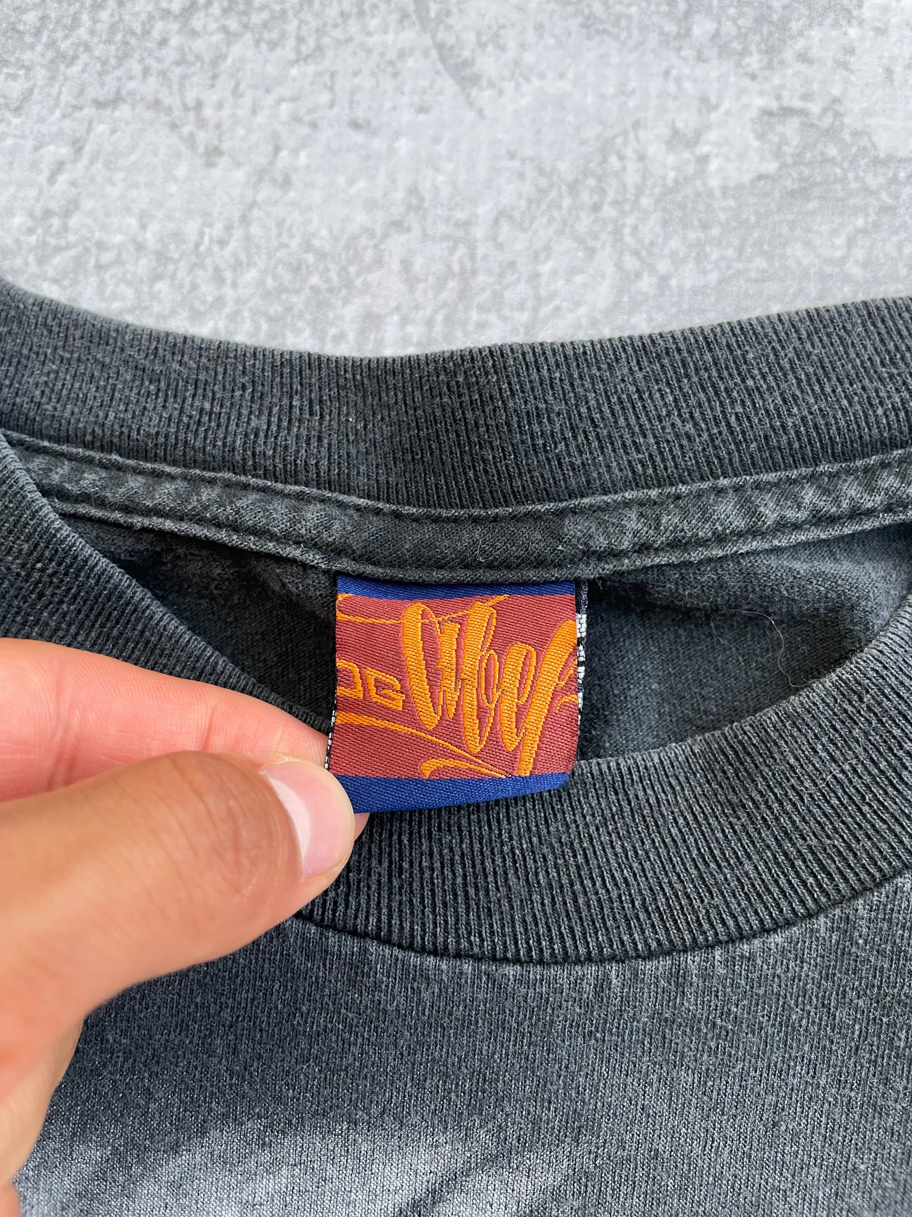 Vintage 2000s OG Abel Skull Girl Art Tee Shirt - XL