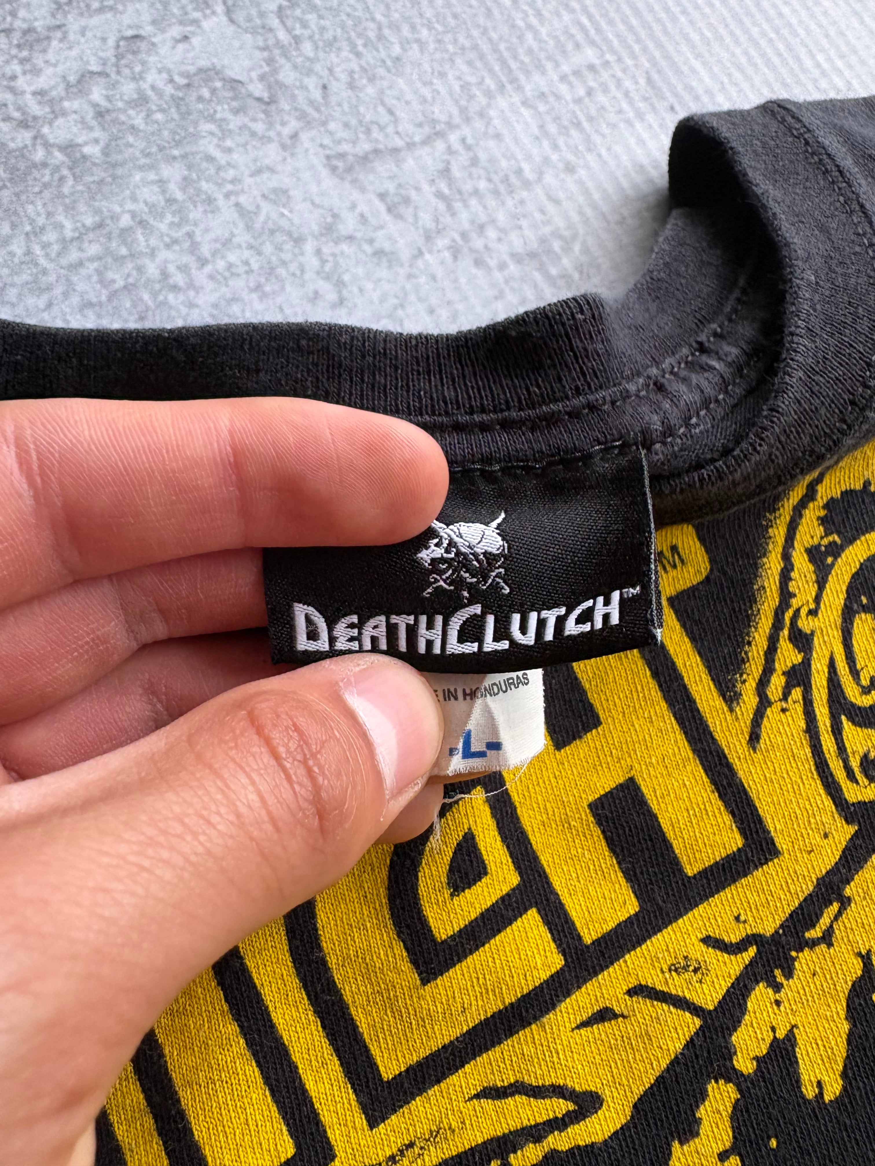 Vintage Y2K Deathclutch Brock Lesnar AOP Tee Shirt - L