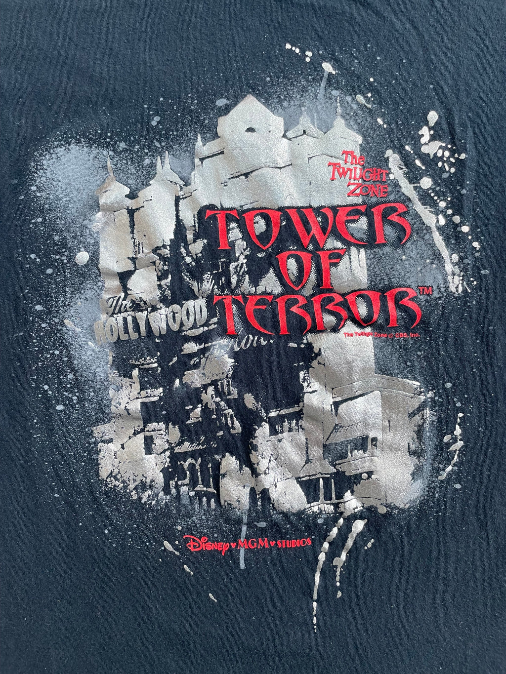 Vintage Disney Tower of Terror Top - S