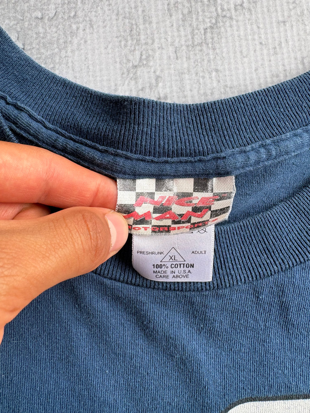 Vintage 90s See Ya!! On Race Day AOP Tee Shirt - XL