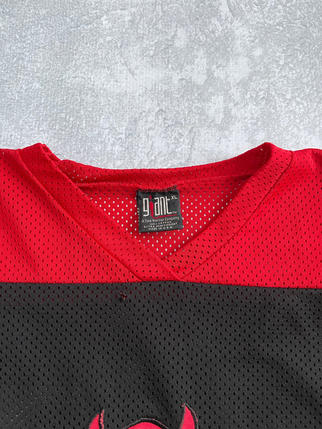 Vintage 90's White Zombie Heavy Metal Cropped Jersey - XL