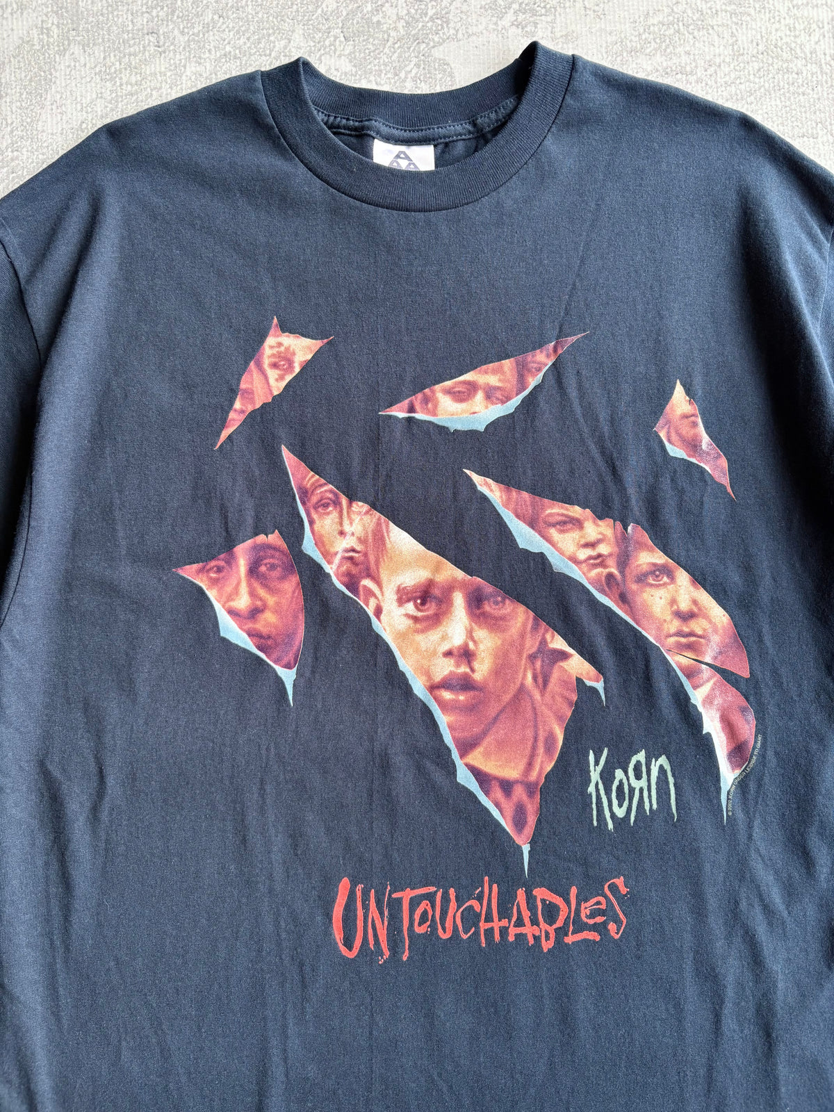 Vintage 2002 Korn Untouchables Album Promo Tee Shirt - XL