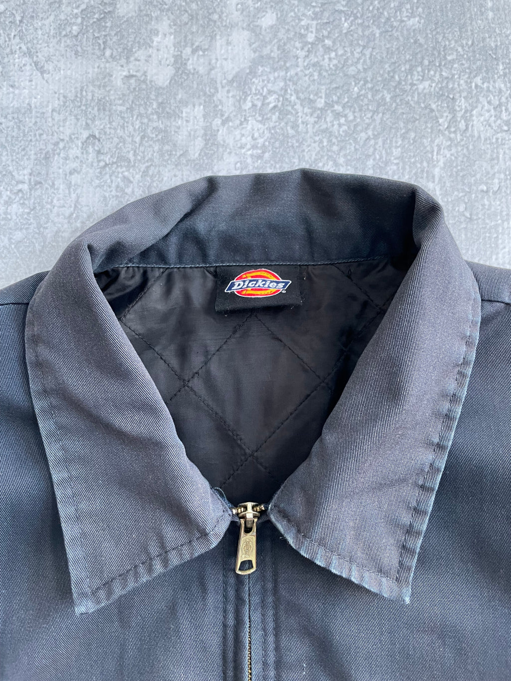 Vintage Dickies Faded Navy Canvas Worker Jacket - XLT