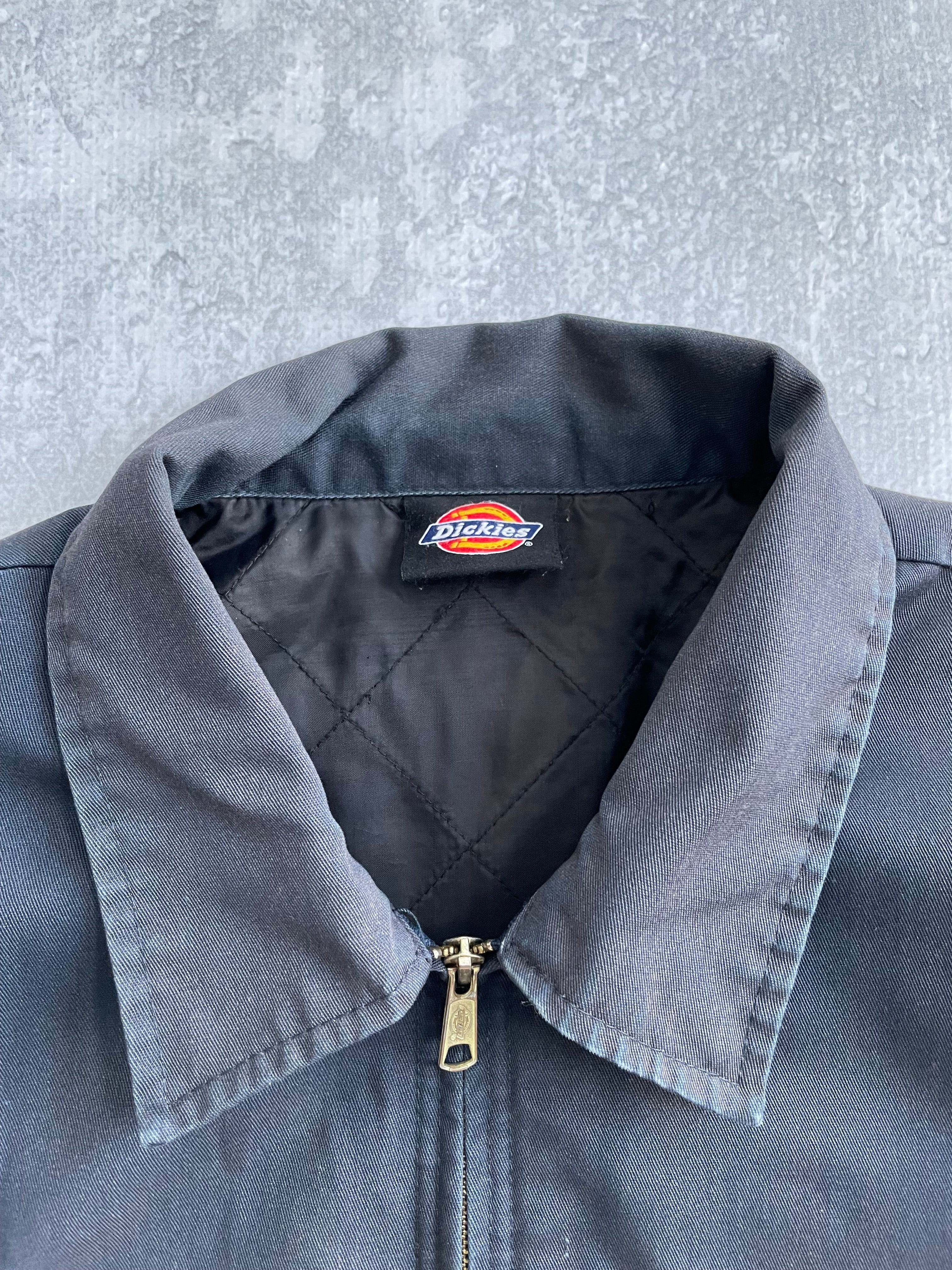 Vintage Dickies Faded Navy Canvas Worker Jacket - XLT