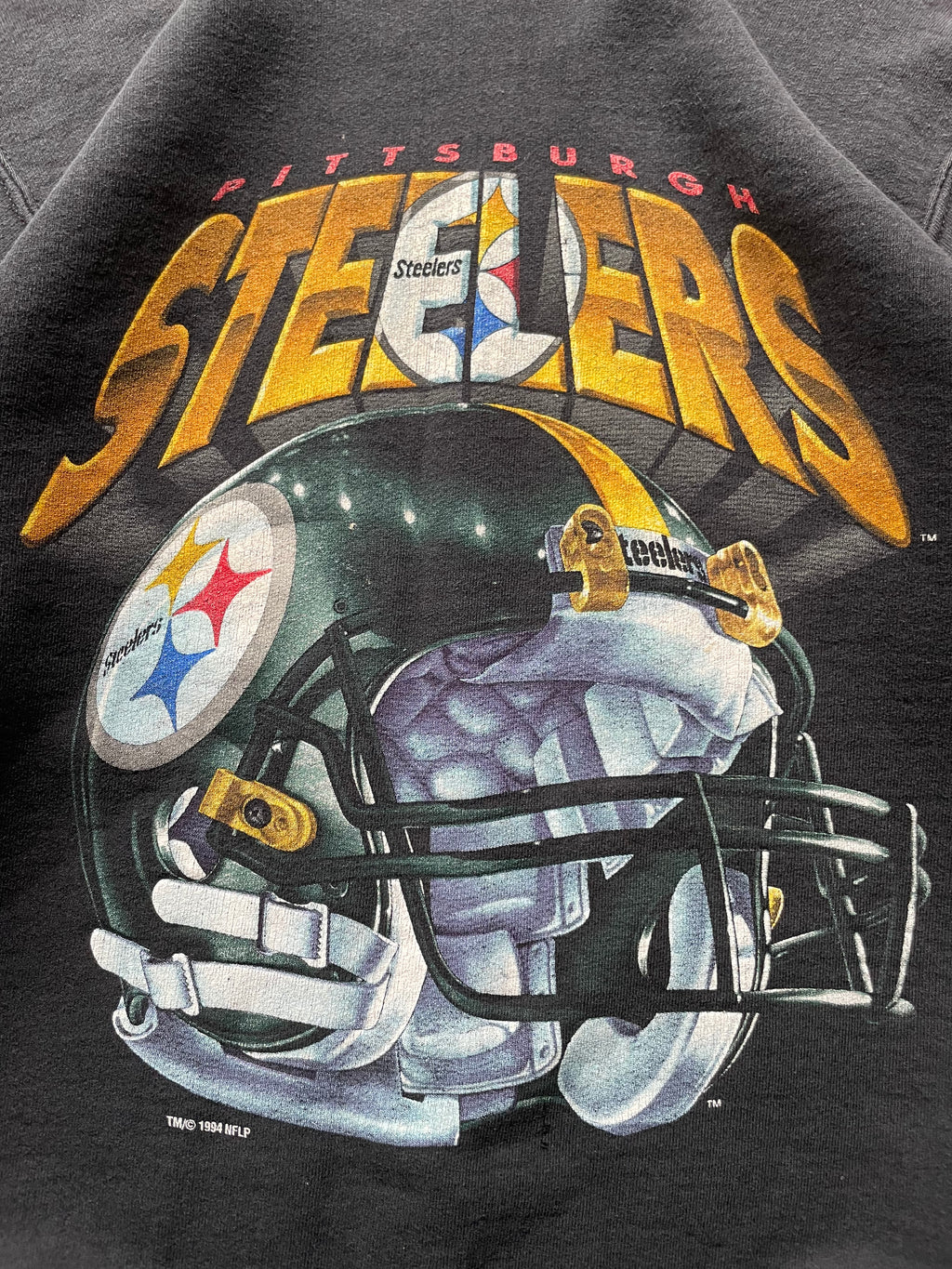 Vintage 1995 Salem Sportswear NFL Pittsburgh Steelers Crewneck Sweatshirt - M