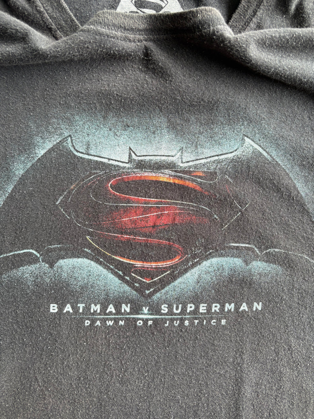 2016 Batman Vs Superman Movie Promo Tee Shirt - XL