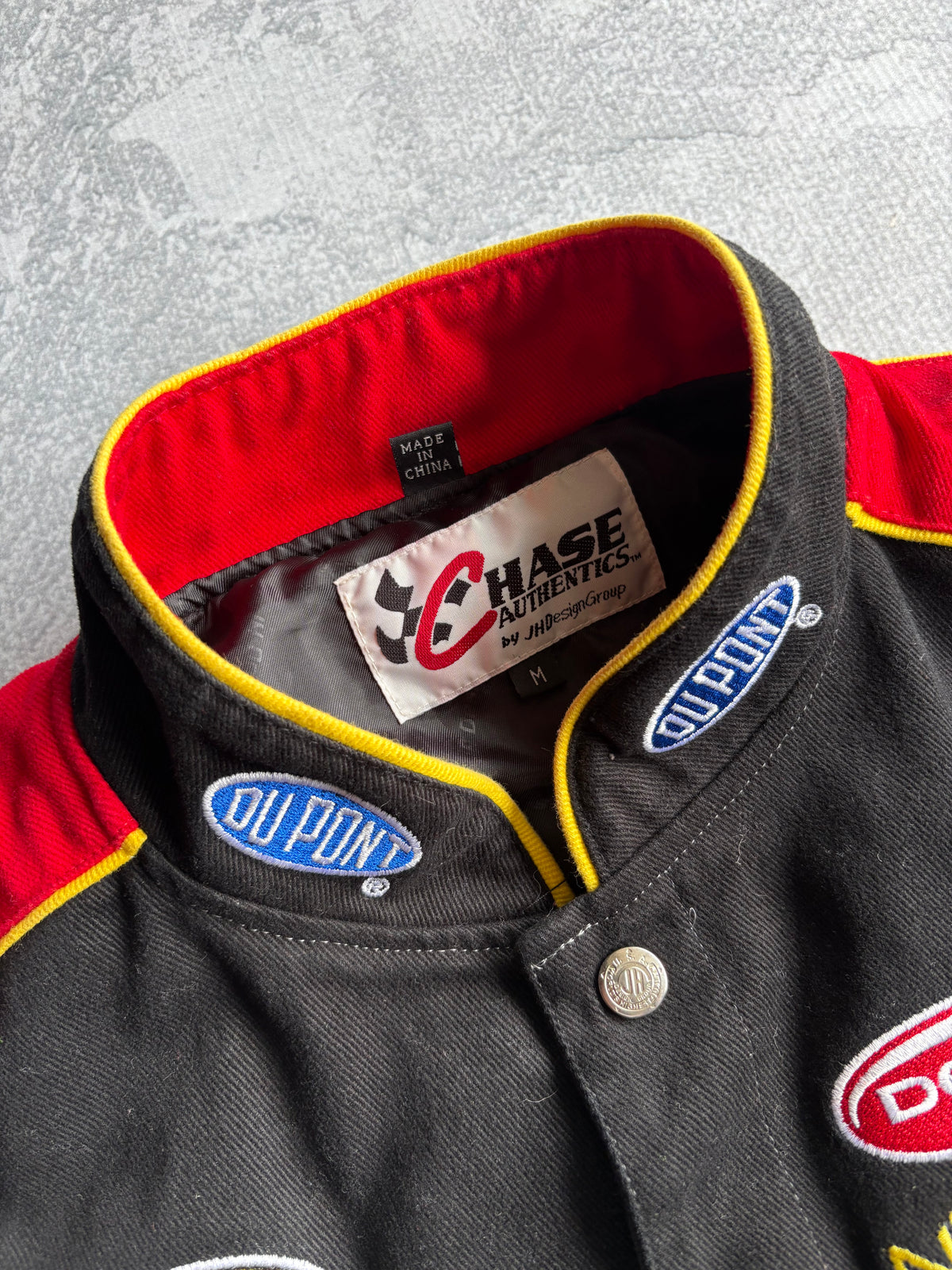 Vintage 2000s Jeff Gordon NASCAR DuPont Flaming Racing Jacket - XL