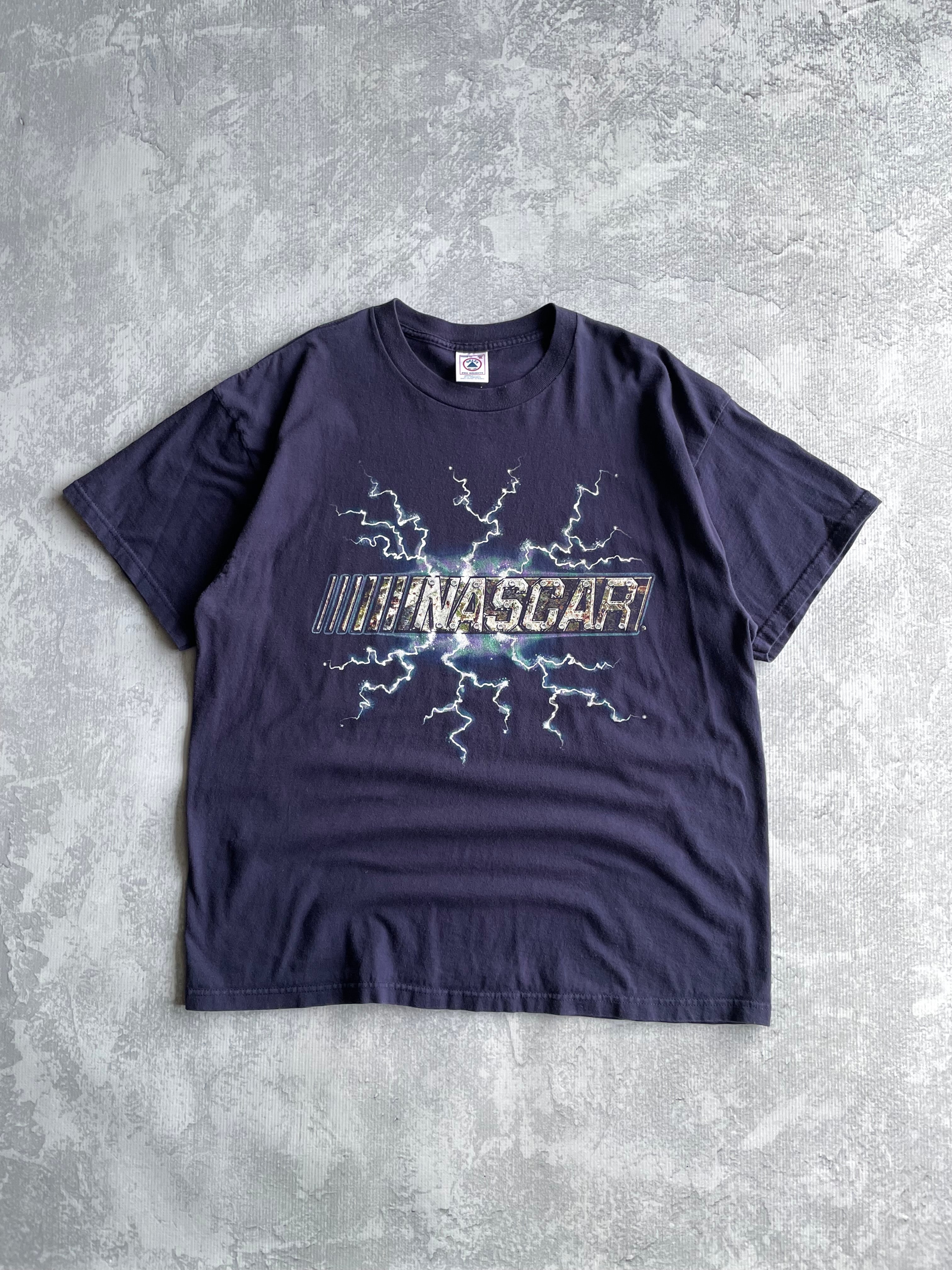 Vintage 90s NASCAR Lightning Tee - XL