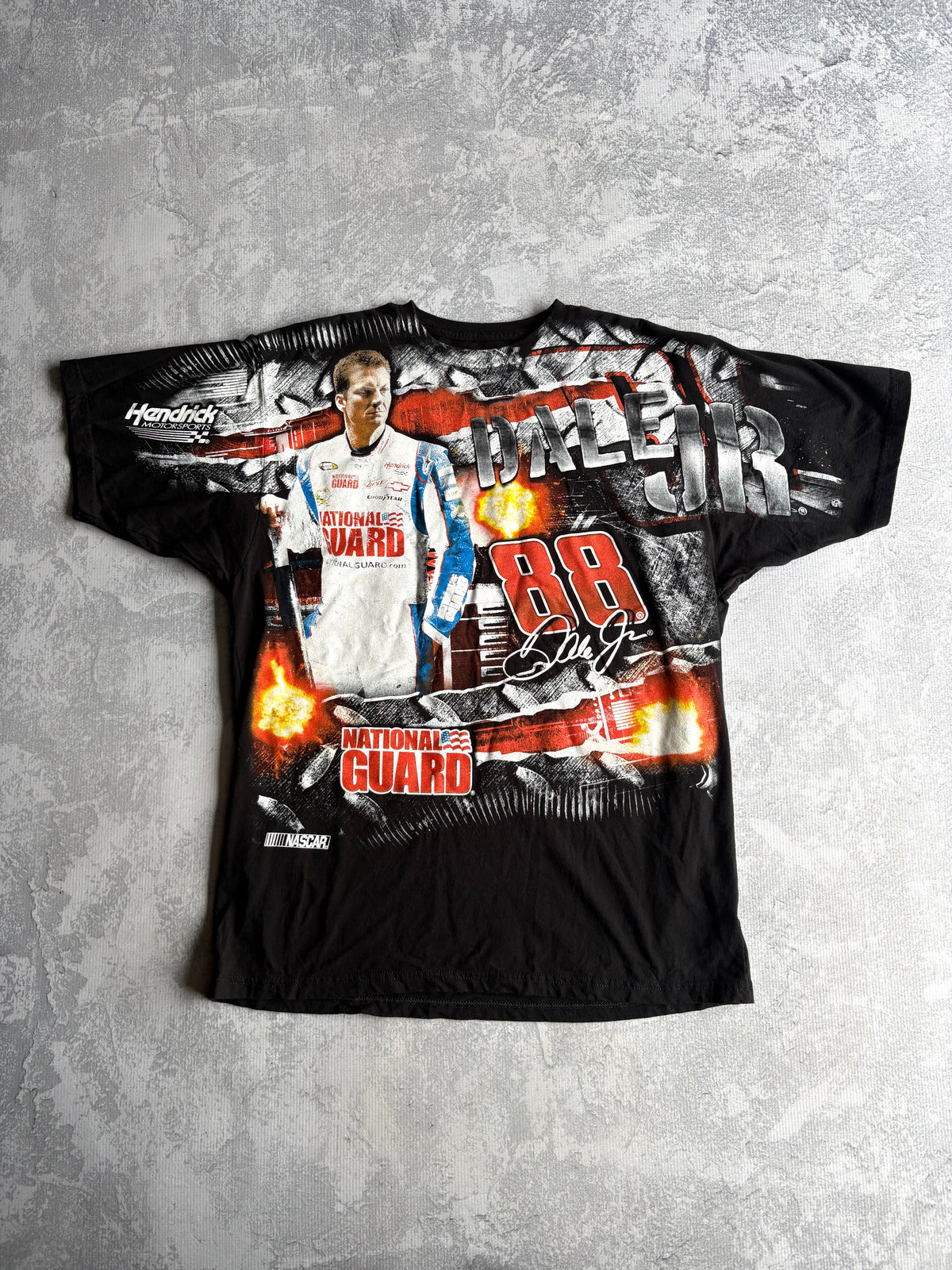 NASCAR Dale Earnhardt Jr. AOP Modern Tee Shirt - XL