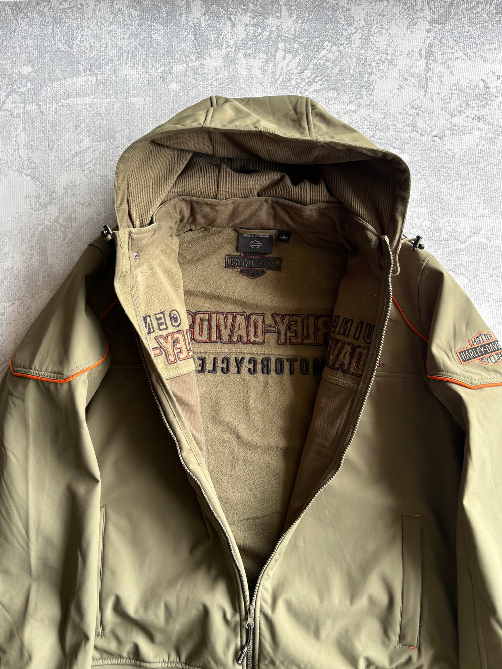 Harley Davidson Idyll Windproof Deadstock Soft Shell Jacket - XL
