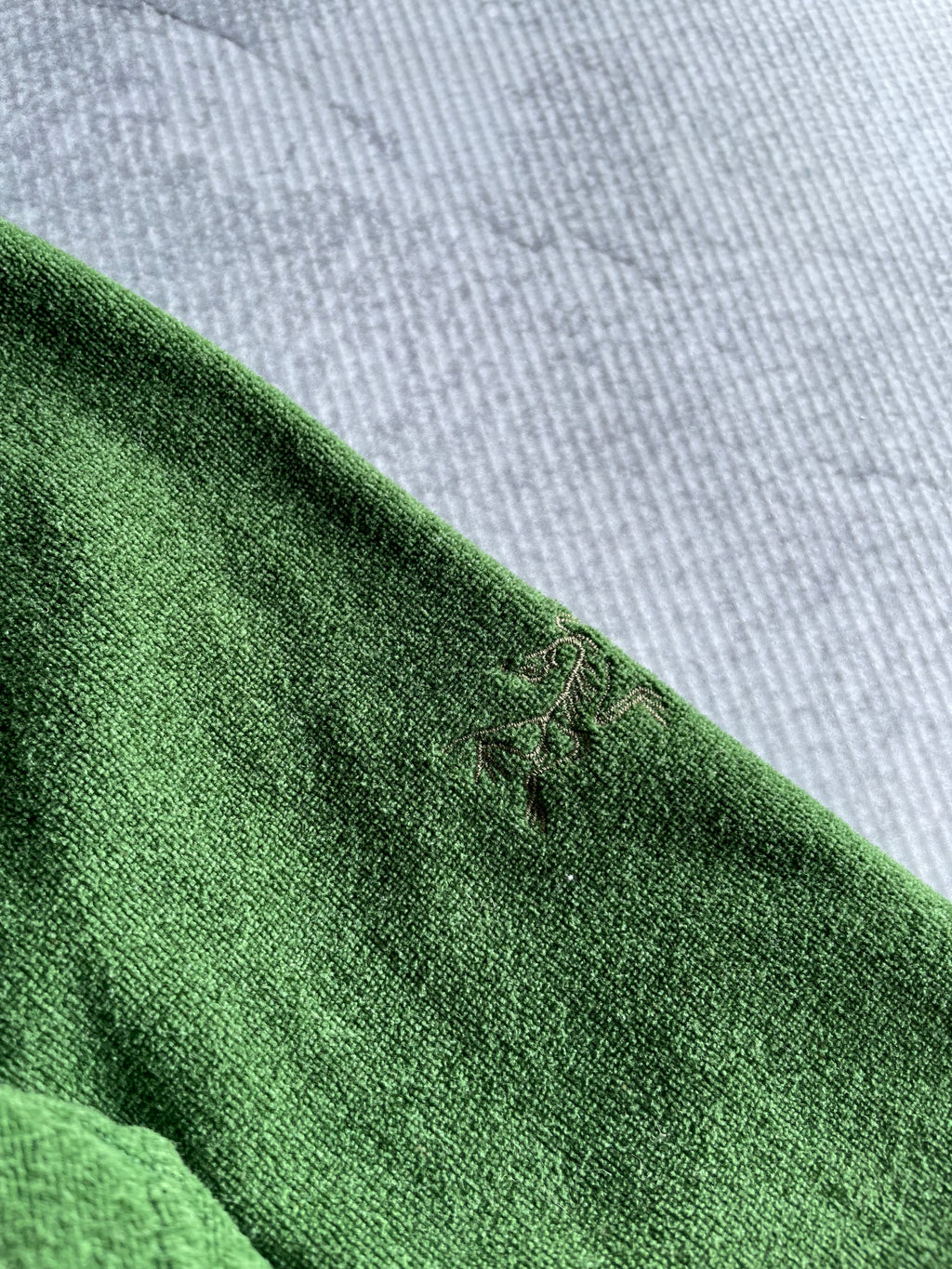 Arc'teryx Endocon Quarter Zip Polartec Green Fleece Sweater -XL