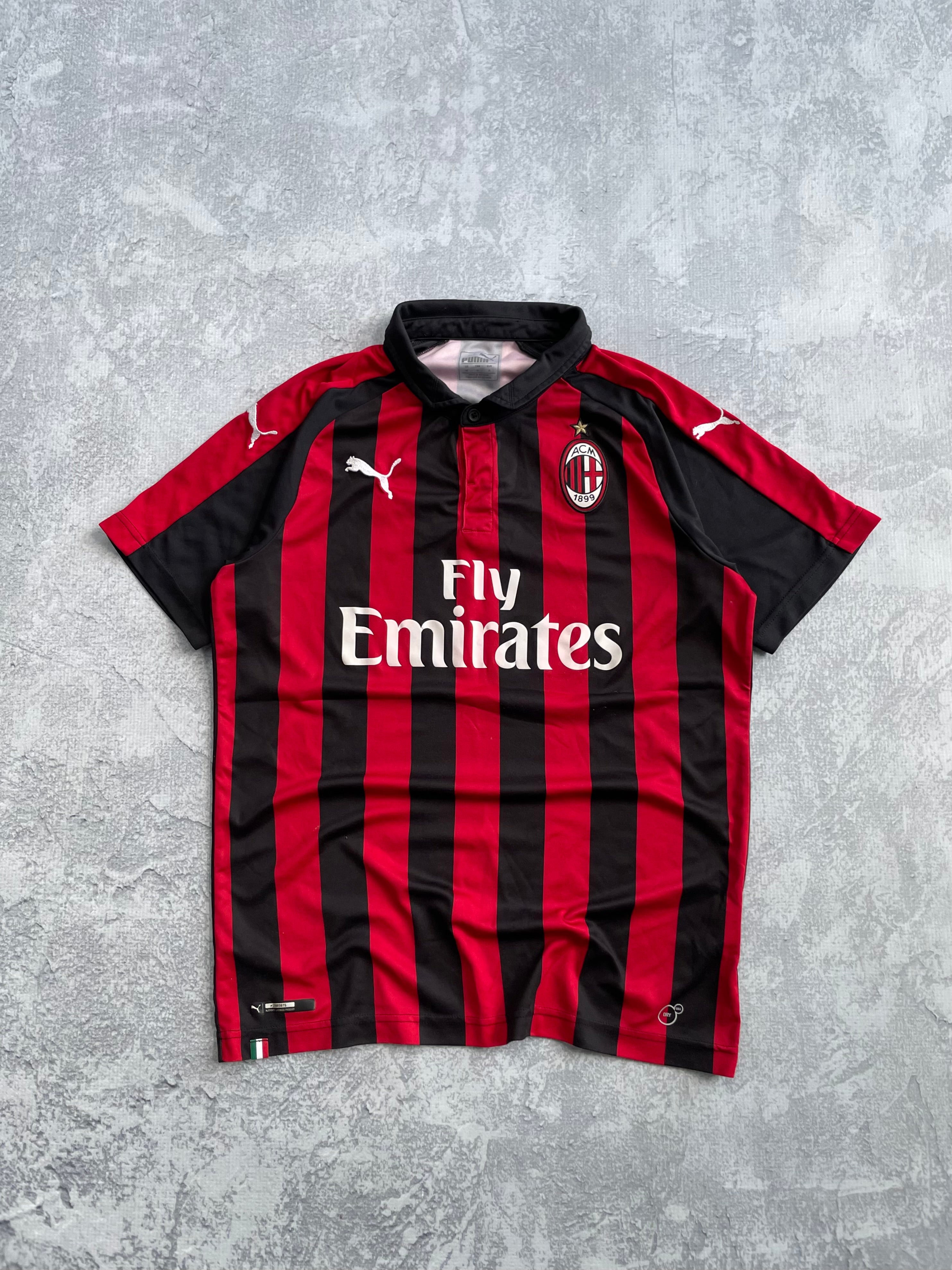 2018/19 AC Milan Puma Home Football Shirt Soccer Jersey - M