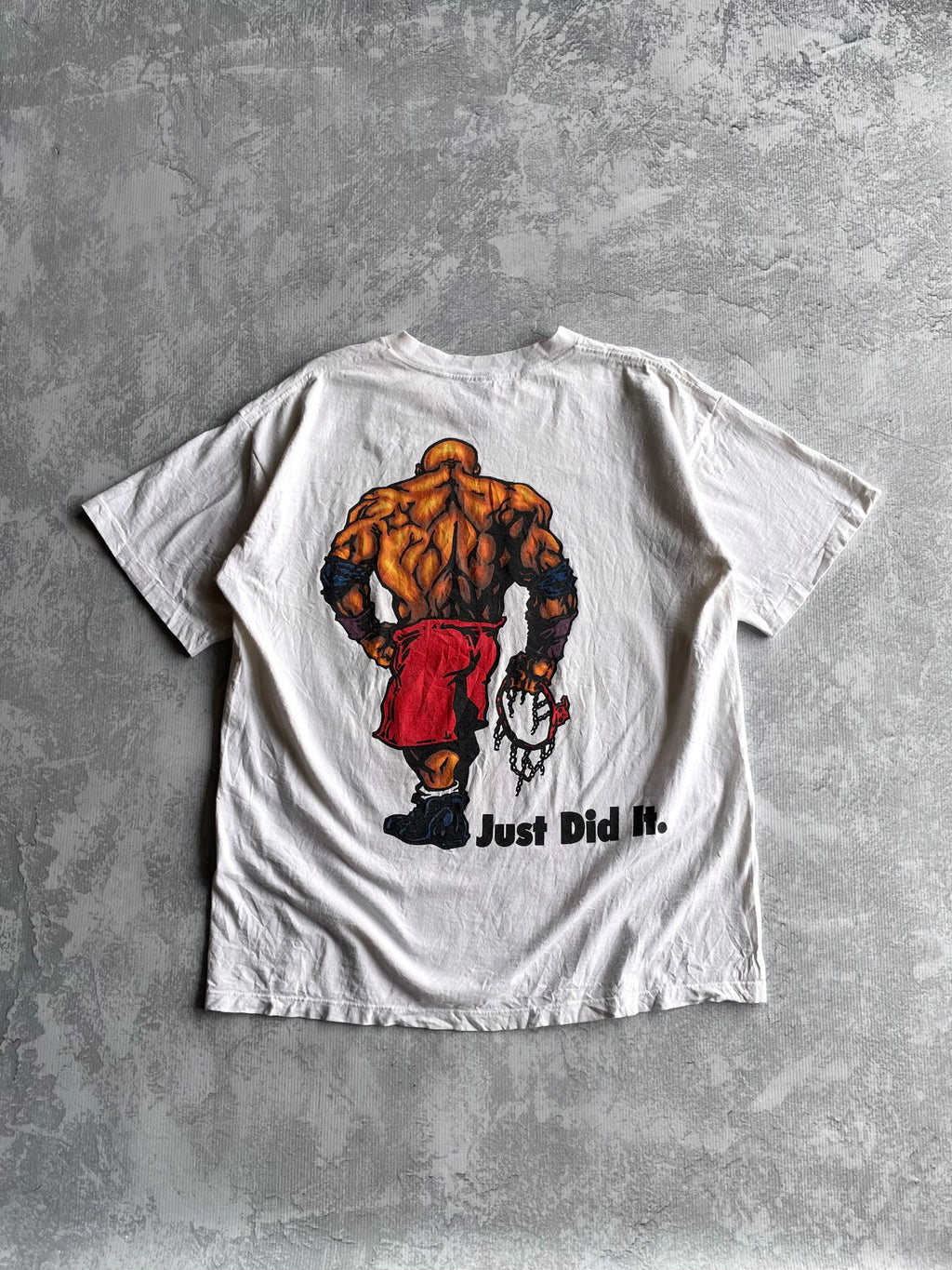 Vintage 1994 Wild Oats Just Did It Nike Parody Basketball Tee Shirt - XL