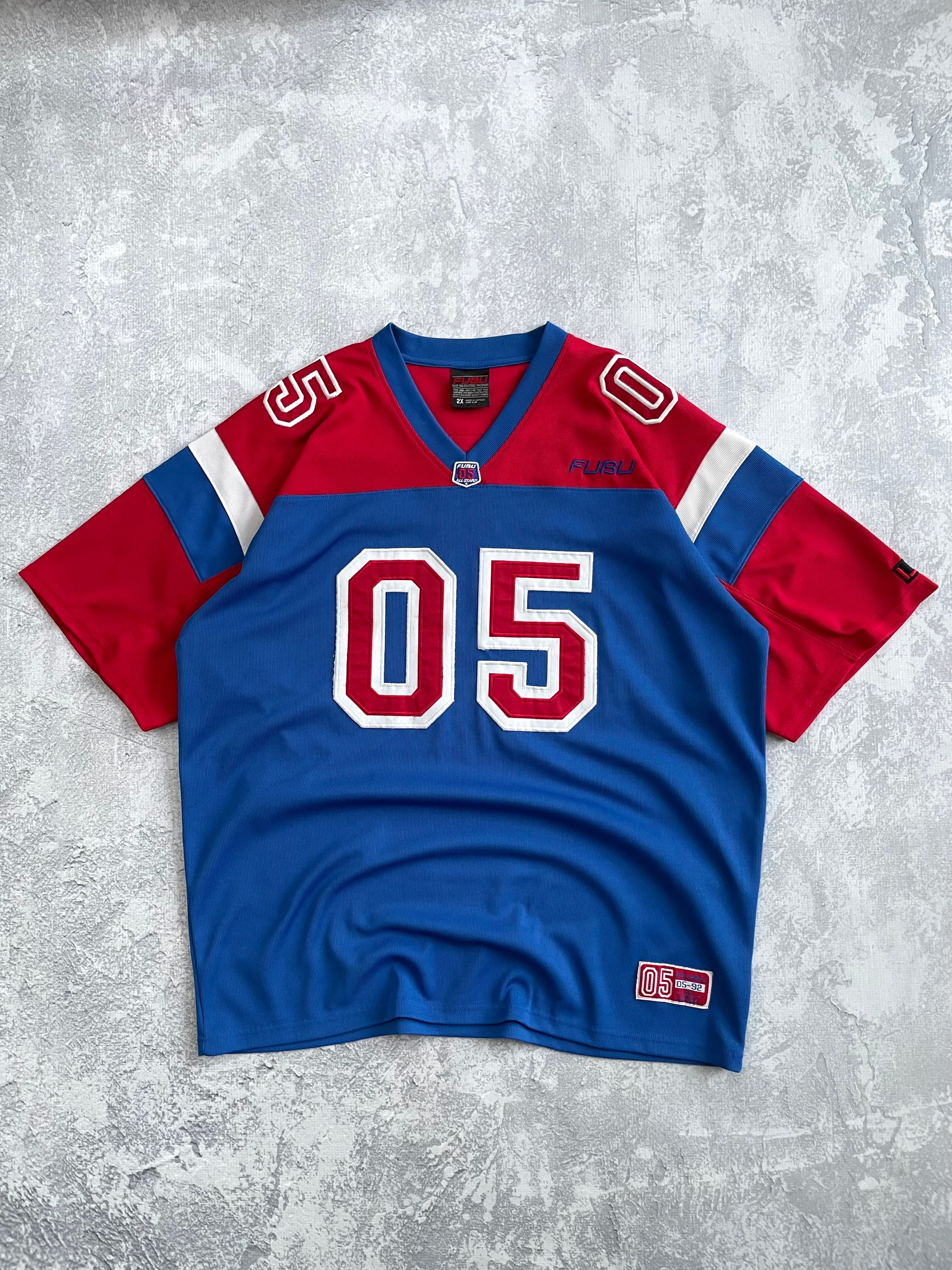Vintage 1990s Fubu 05 Series Football Jersey - 2XL