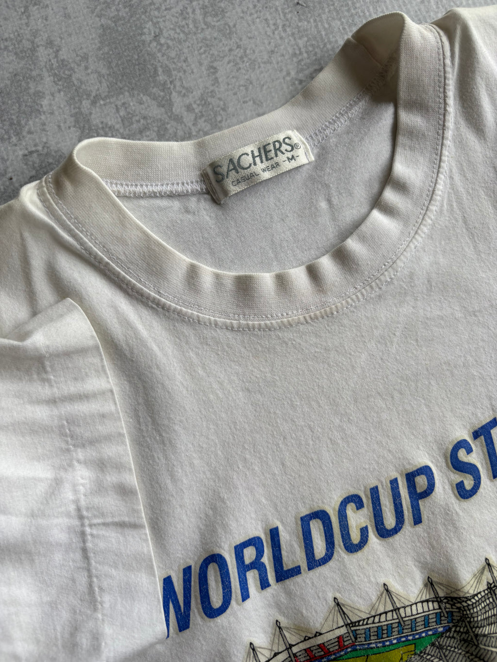 Vintage 2001 Seoul World Cup Stadium Promo Tee Shirt - M
