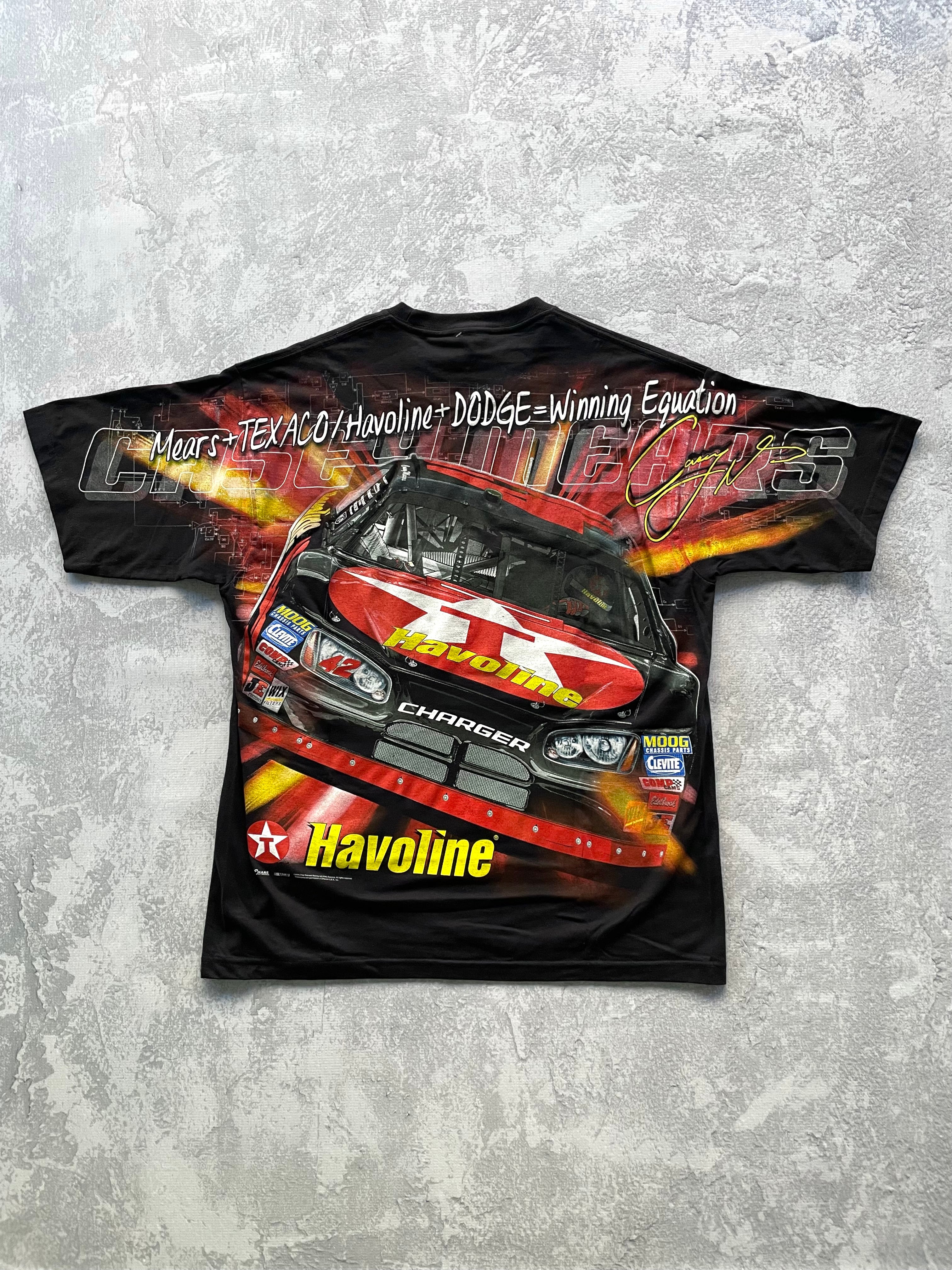 Vintage 2006 Chase Authentics Casey Mears Havoline Tee Shirt - L