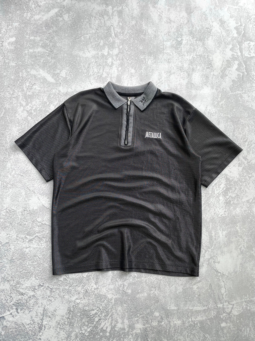 Vintage 90s Metallica Polo Jersey Tee Shirt - XL