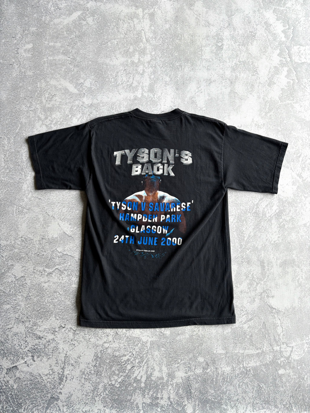 Vintage 2000s Mike Tyson Loved & Hated Black Tee Shirt - M