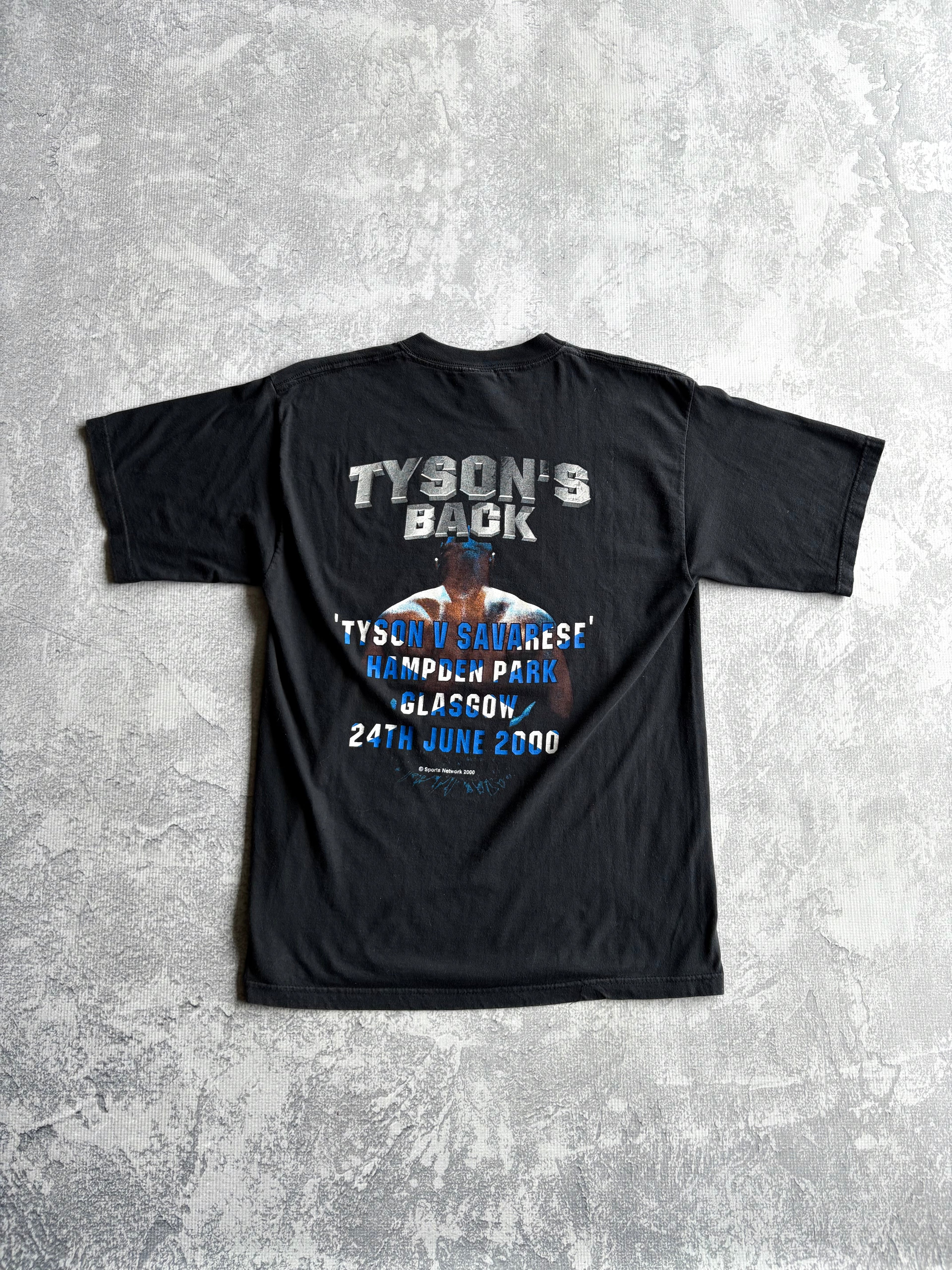 Vintage 2000s Mike Tyson Loved & Hated Black Tee Shirt - M