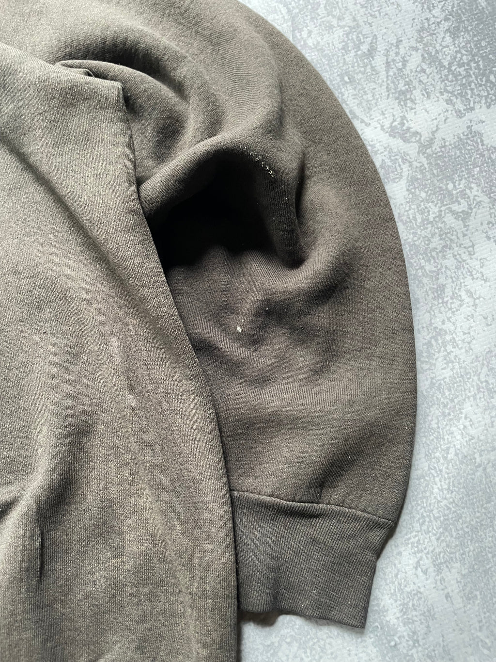 Vintage 90s BUM Equipment Logo Faded Black Sweatshirt - XL