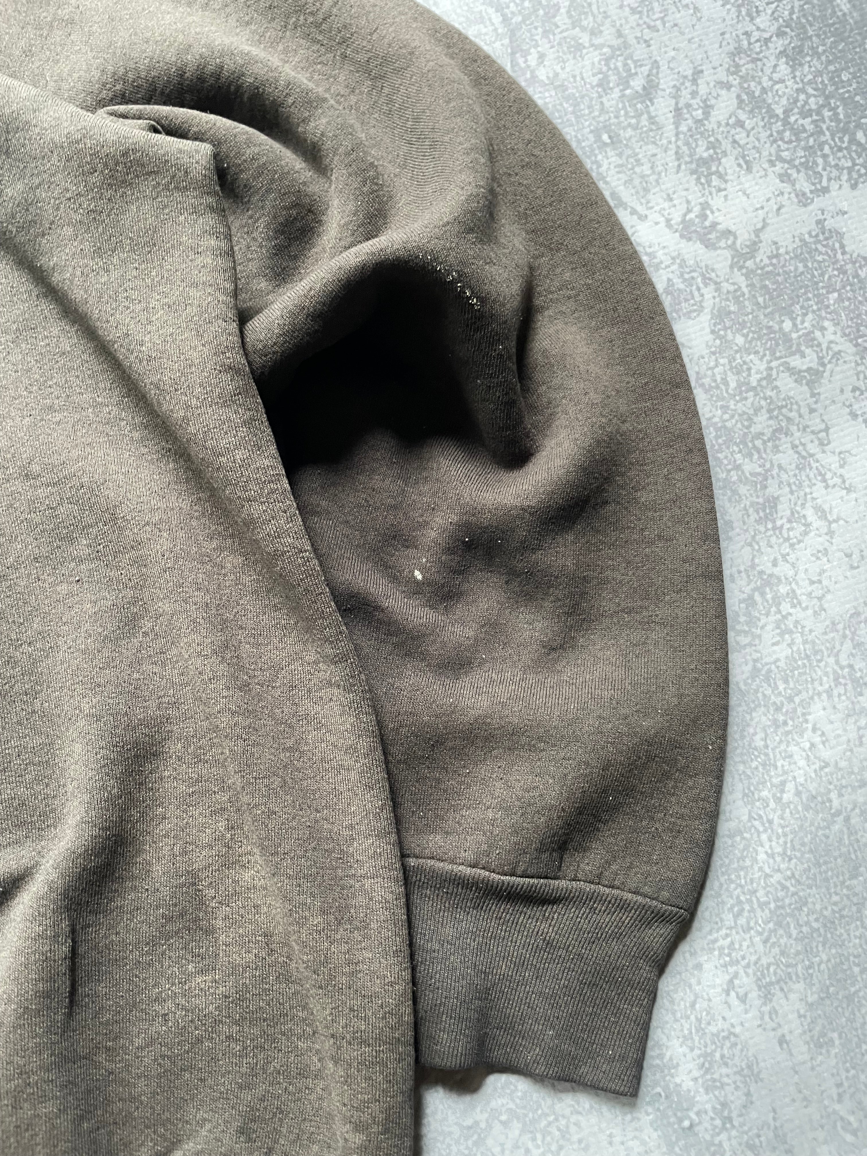 Vintage 90s BUM Equipment Logo Faded Black Sweatshirt - XL