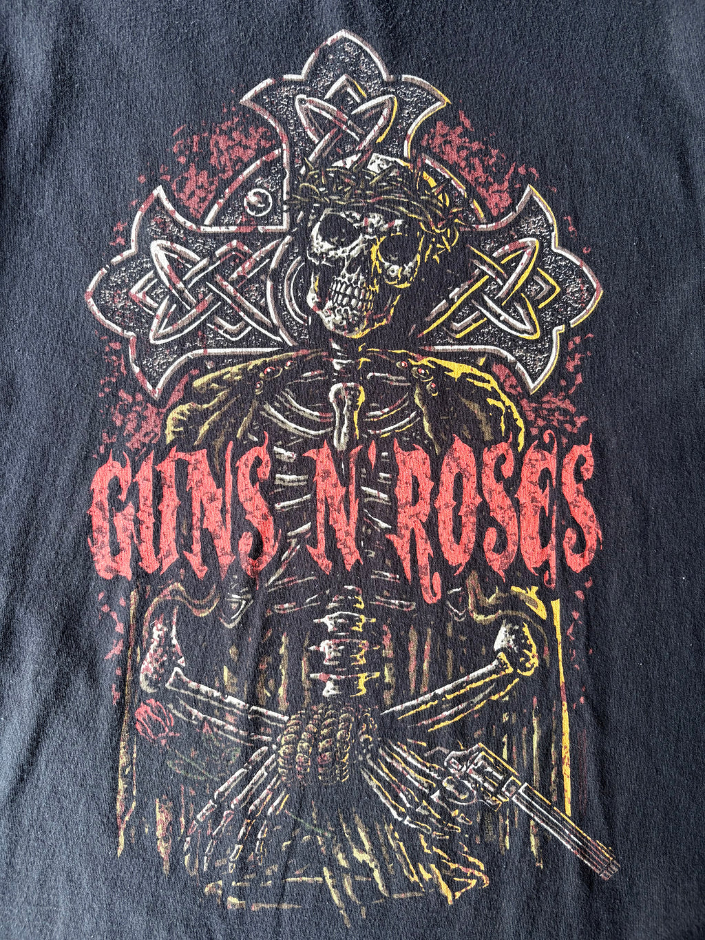 Vintage Y2K Guns N' Roses Band Tee Shirt - L