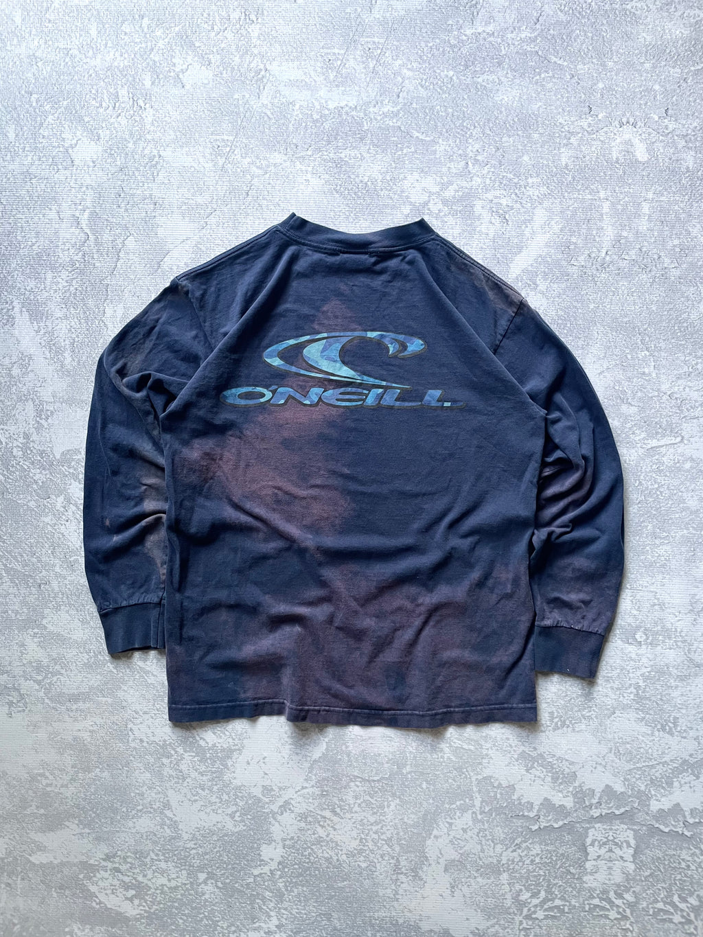Vintage Oneil Center Logo Faded Longsleeve - L