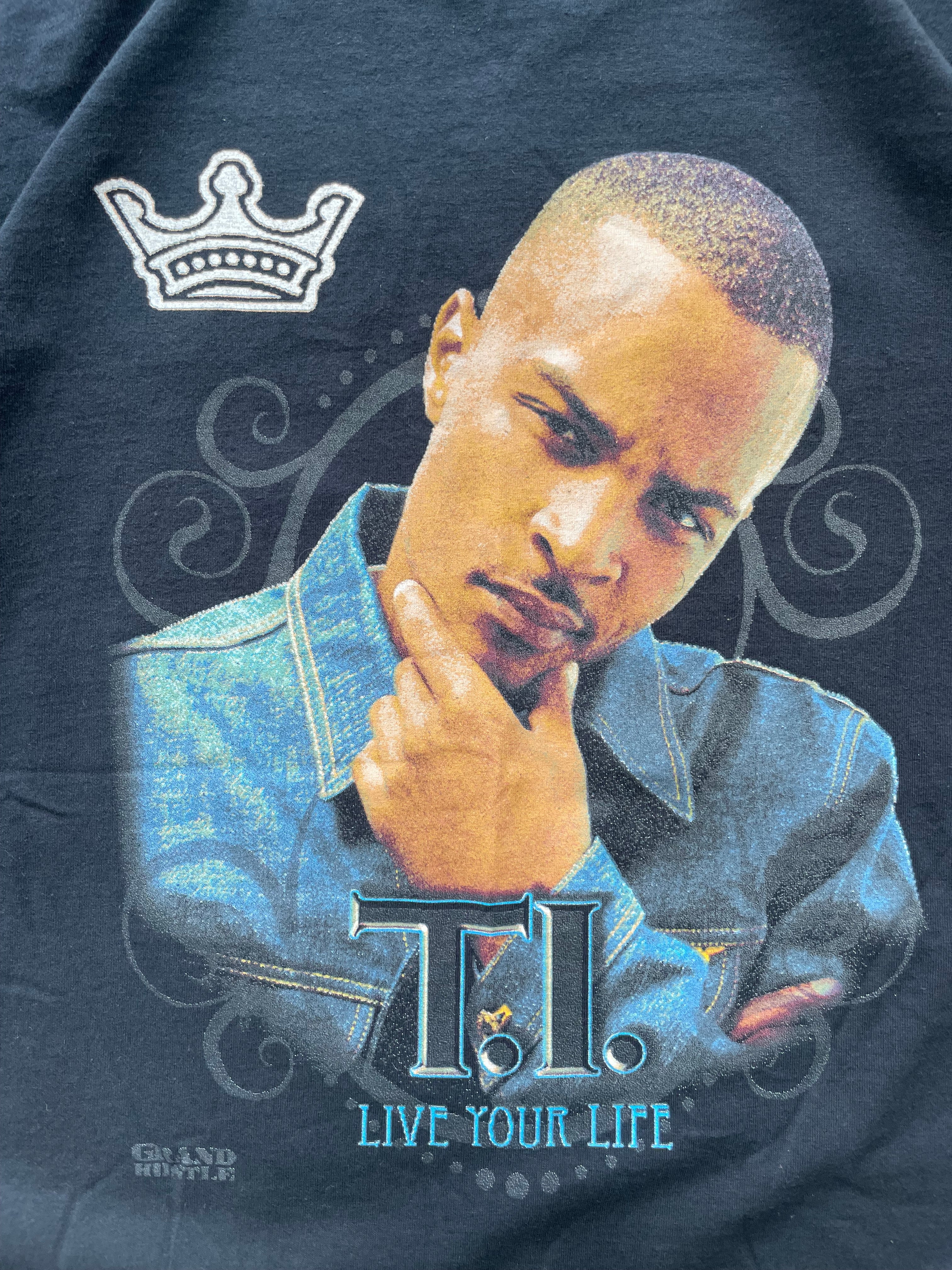 Vintage T.I. Grand Hustle Rap Tee Shirt - M