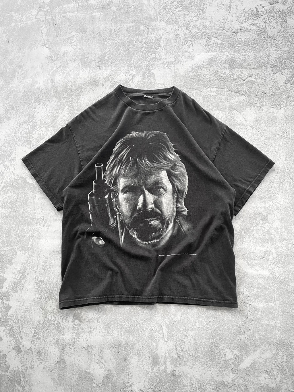 Vintage 2006 Chuck Norris Delta Force Movie Promo Tee Shirt - XL