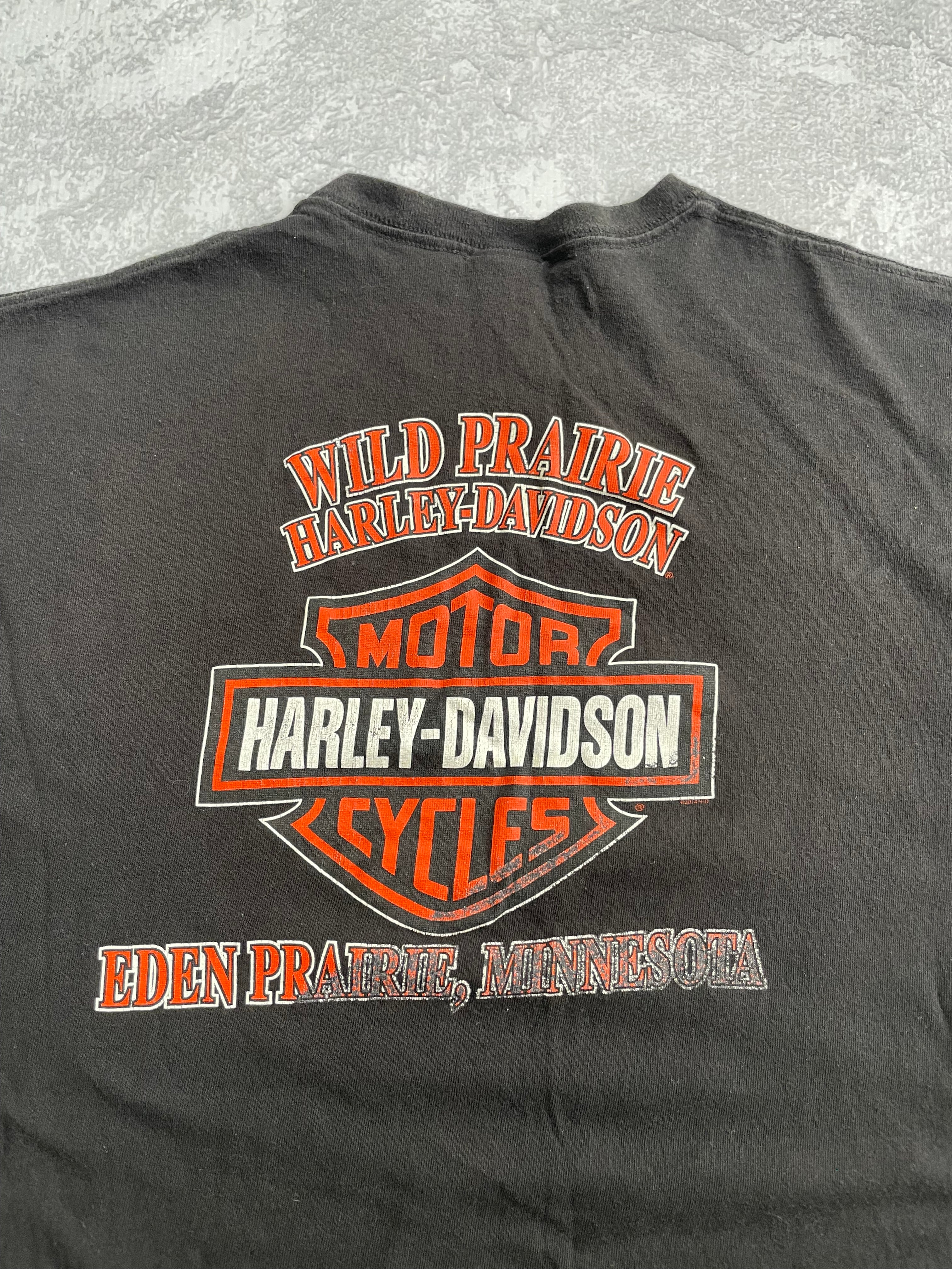 2015 Harley Davidson Logo Eagle Minnesota Tee Shirt - XL