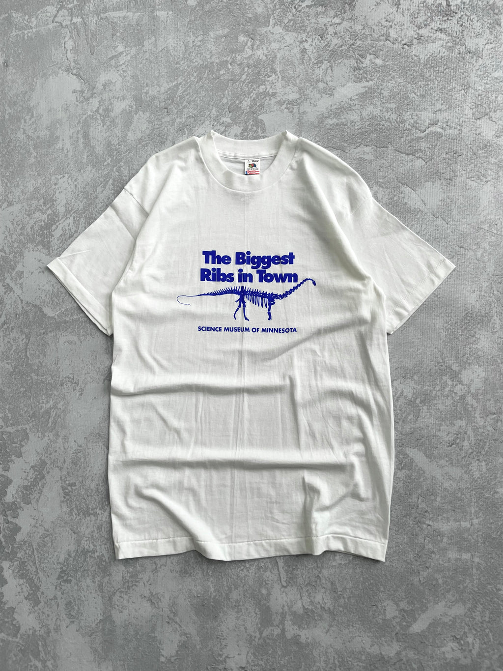 Vintage 90s Science Museum Minnesota Dinosaur Tee Shirt - XL