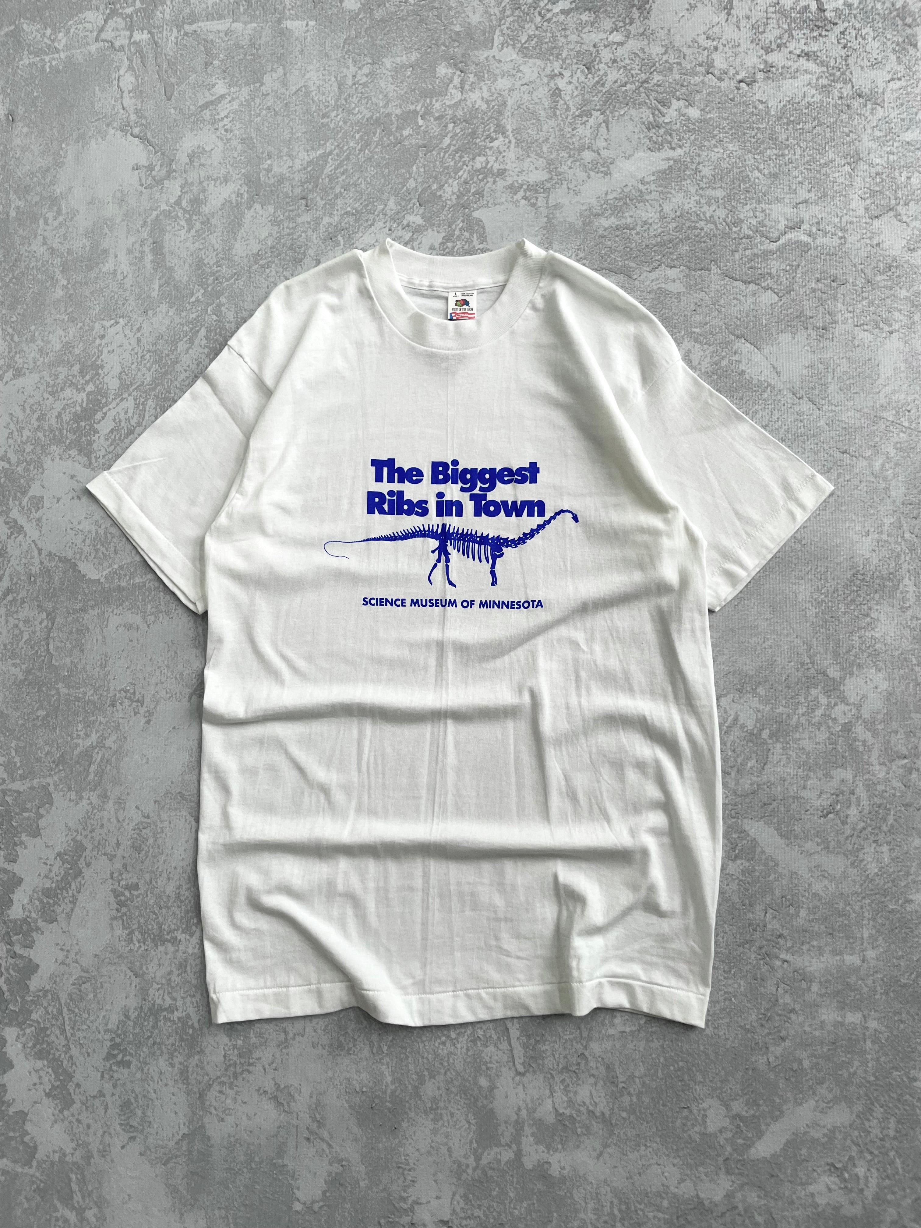 Vintage 90s Science Museum Minnesota Dinosaur Tee Shirt - XL