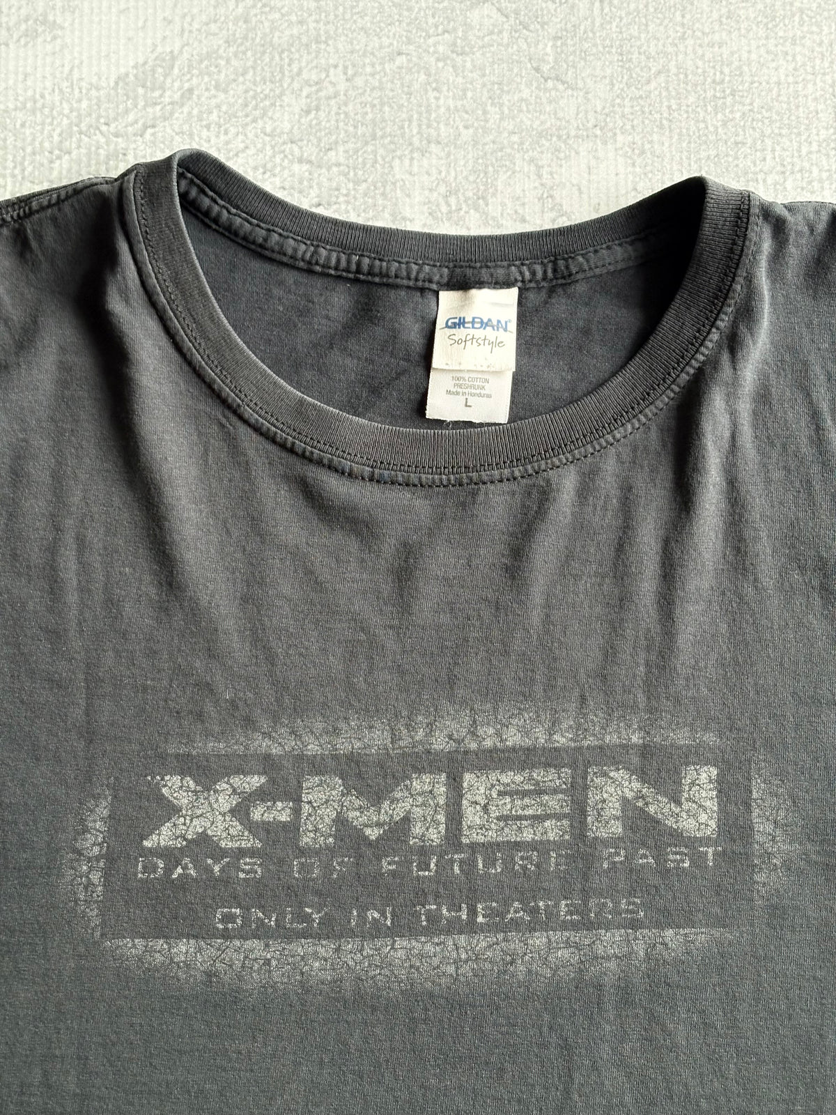2014 X-Men Days Of Future Past Movie Promo Faded Tee Shirt - L