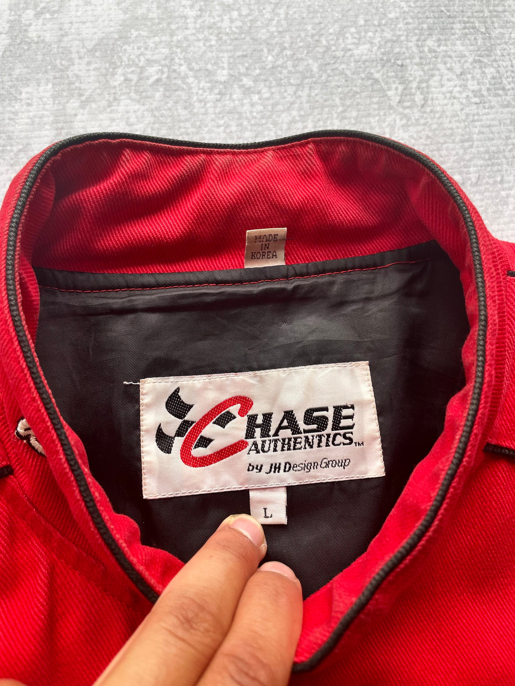 Vintage 90s Dale Earnhardt Jr Bud NASCAR Budweiser Jacket - L