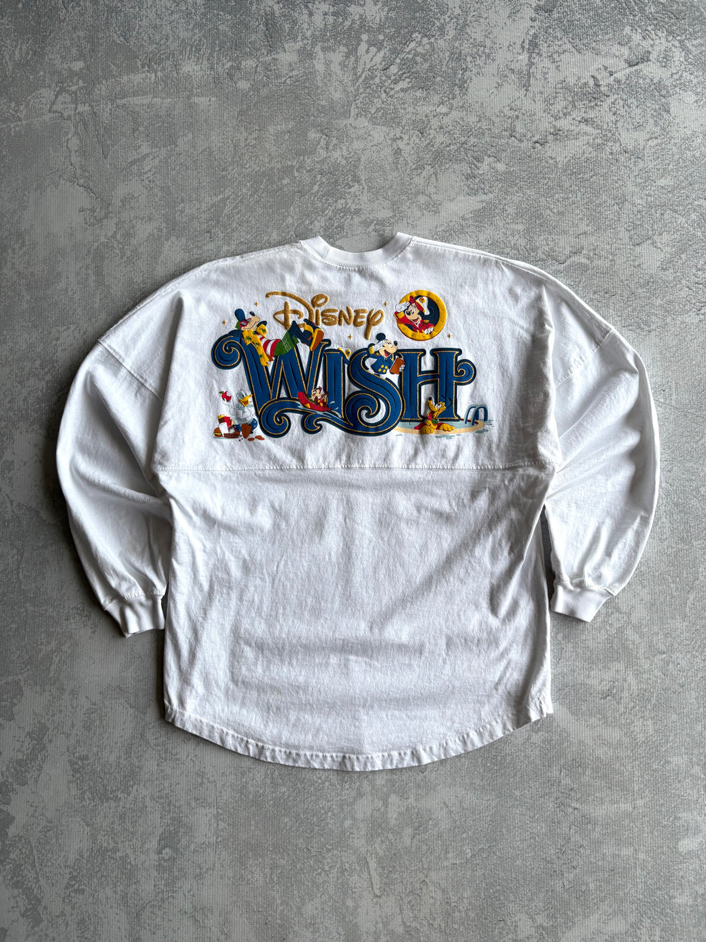 Disney Cruise Line White Longsleeve Spirit Jersey - S