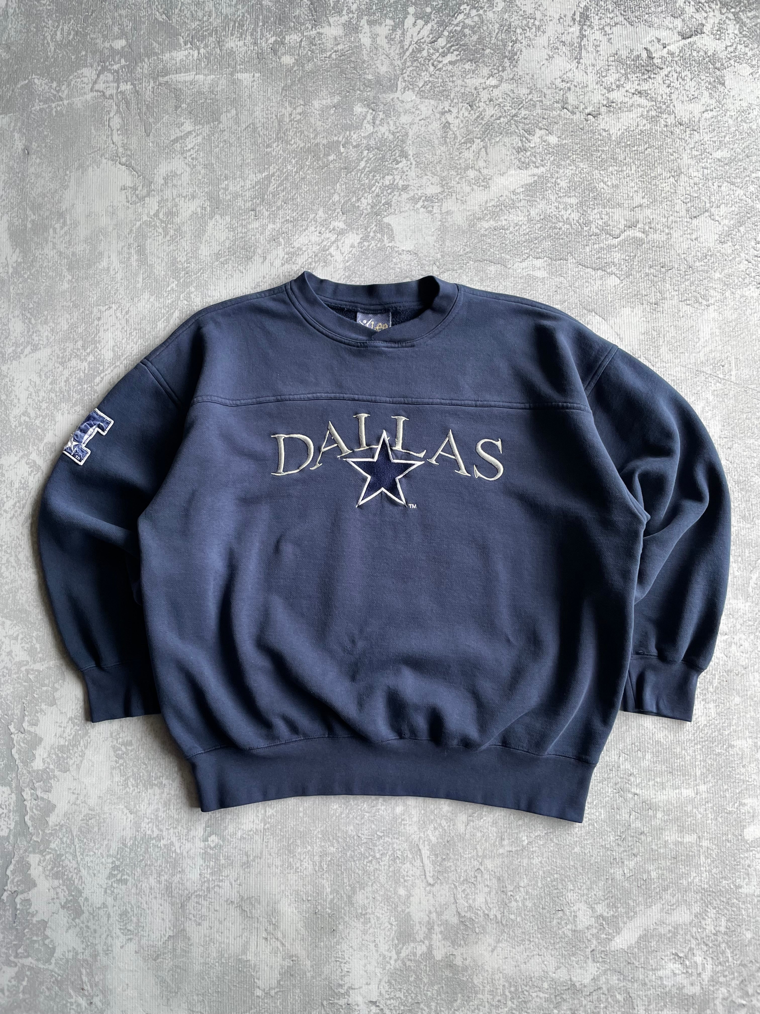 Vintage 90s Dallas Cowboys NFL Center Logo Crewneck - XL