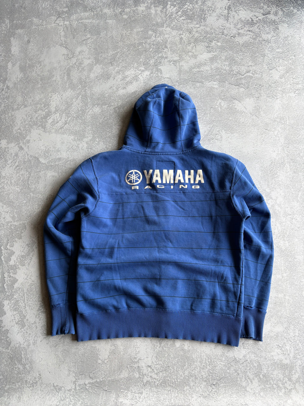 Y2k Yamaha Motorcycle Racing Zip Up Hoodie - M