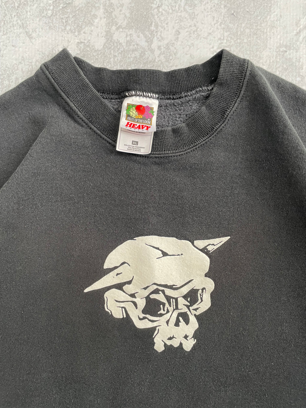 Vintage 3rd Lair Skate Skull Crewneck - XL