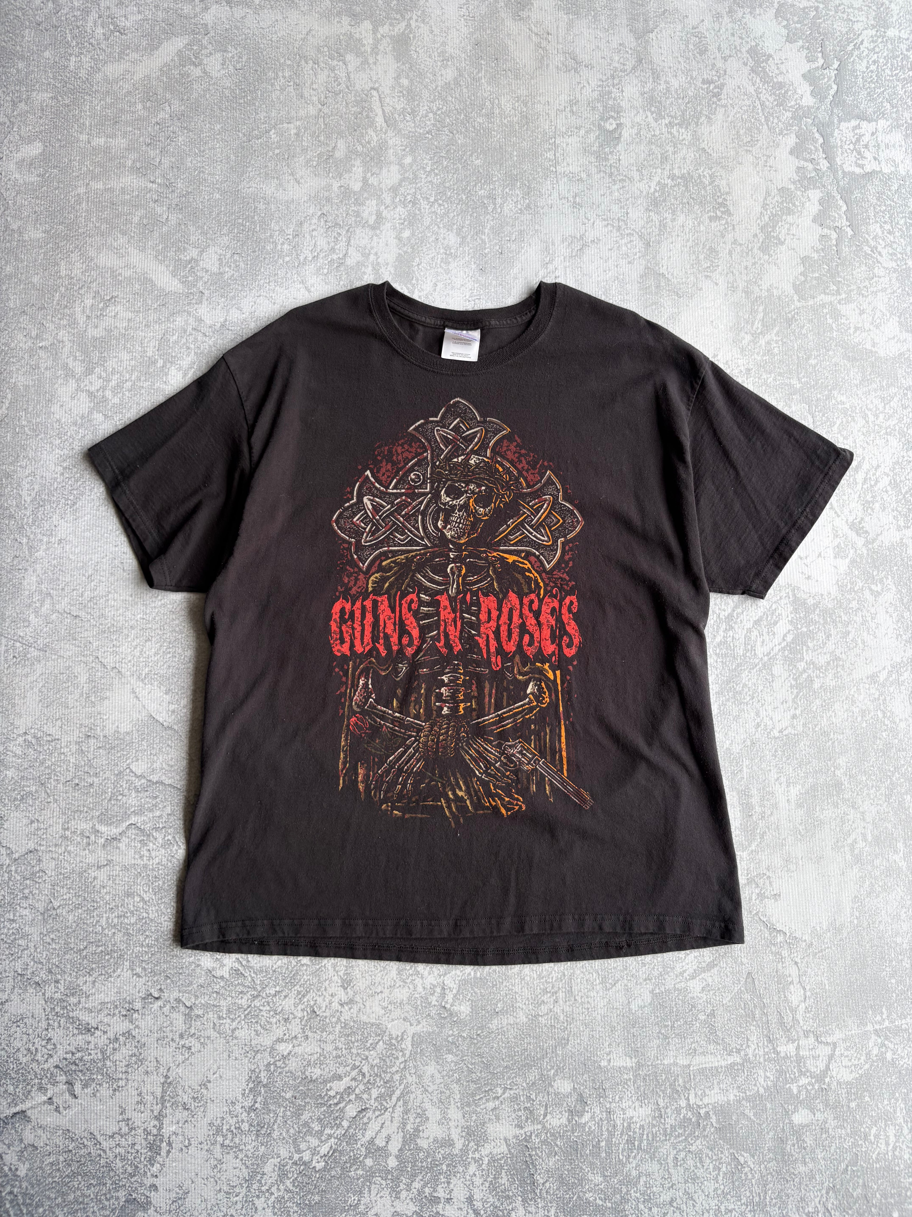 Vintage Y2K Guns N' Roses Band Tee Shirt - L