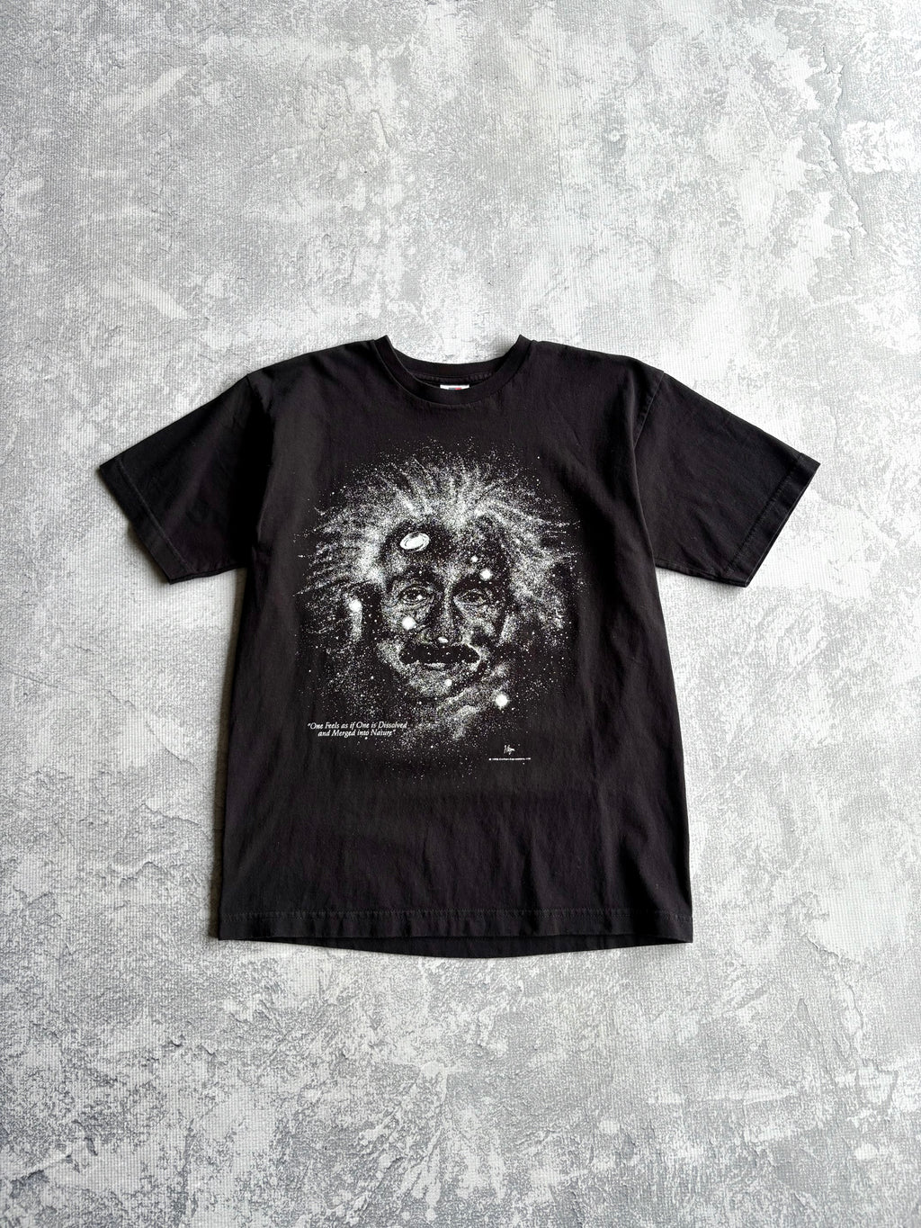 Vintage 1993 Albert Einstein Galaxy Glow in the Dark - M