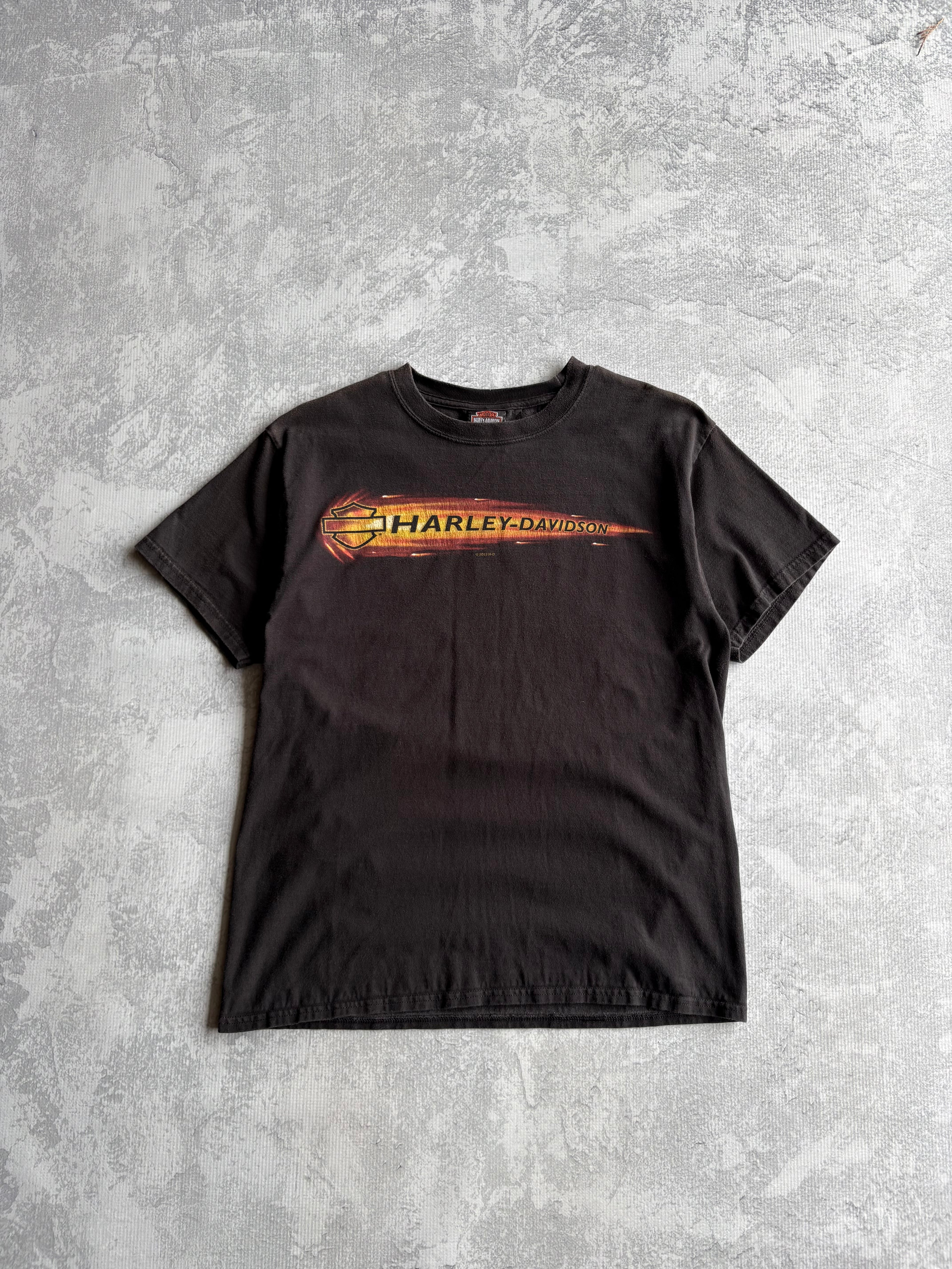 Vintage 2000s Harley Davidson Fireball Logo - M