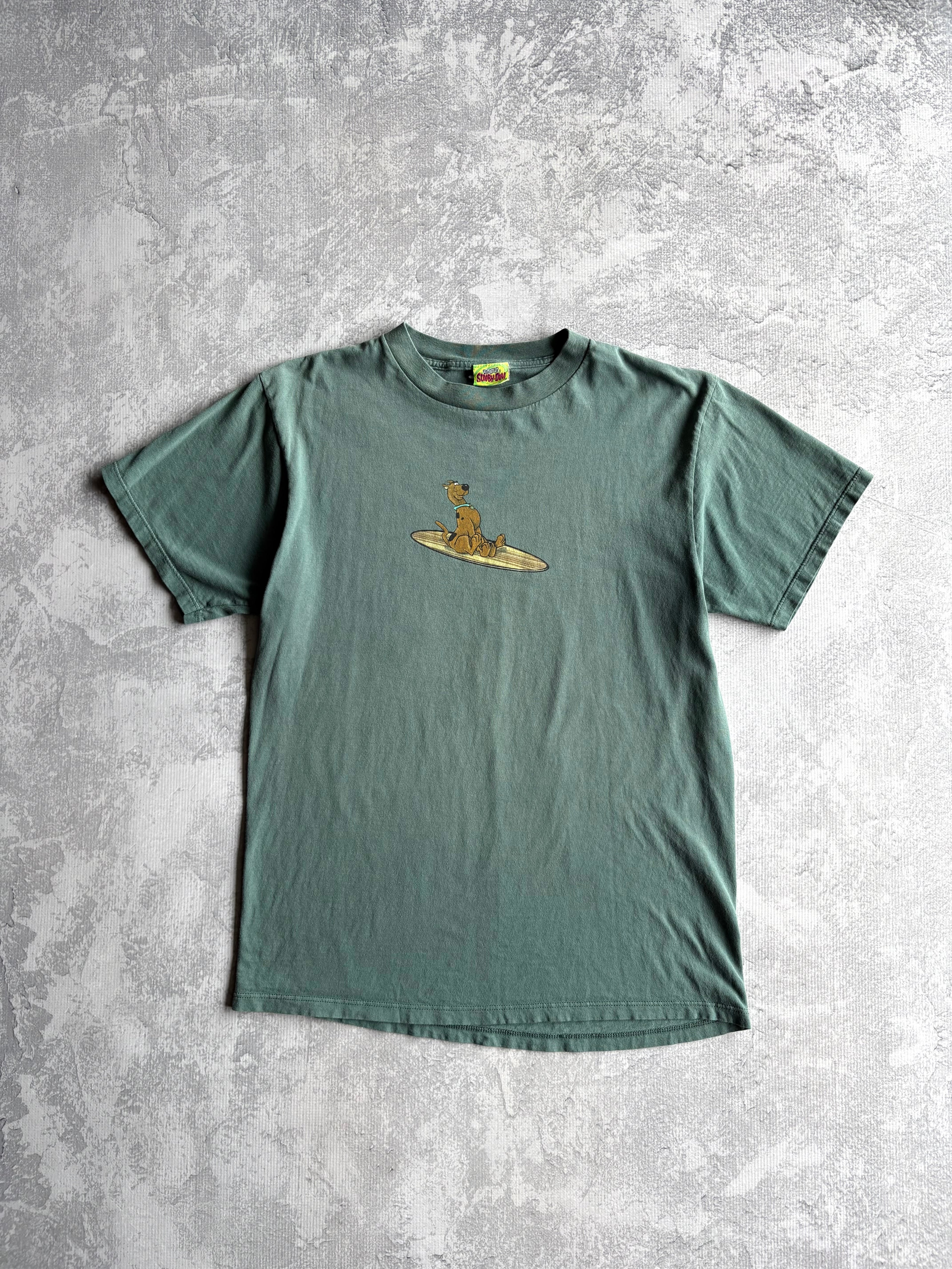 Vintage 2000s Scooby Doo Blue Surf Tee Shirt - L