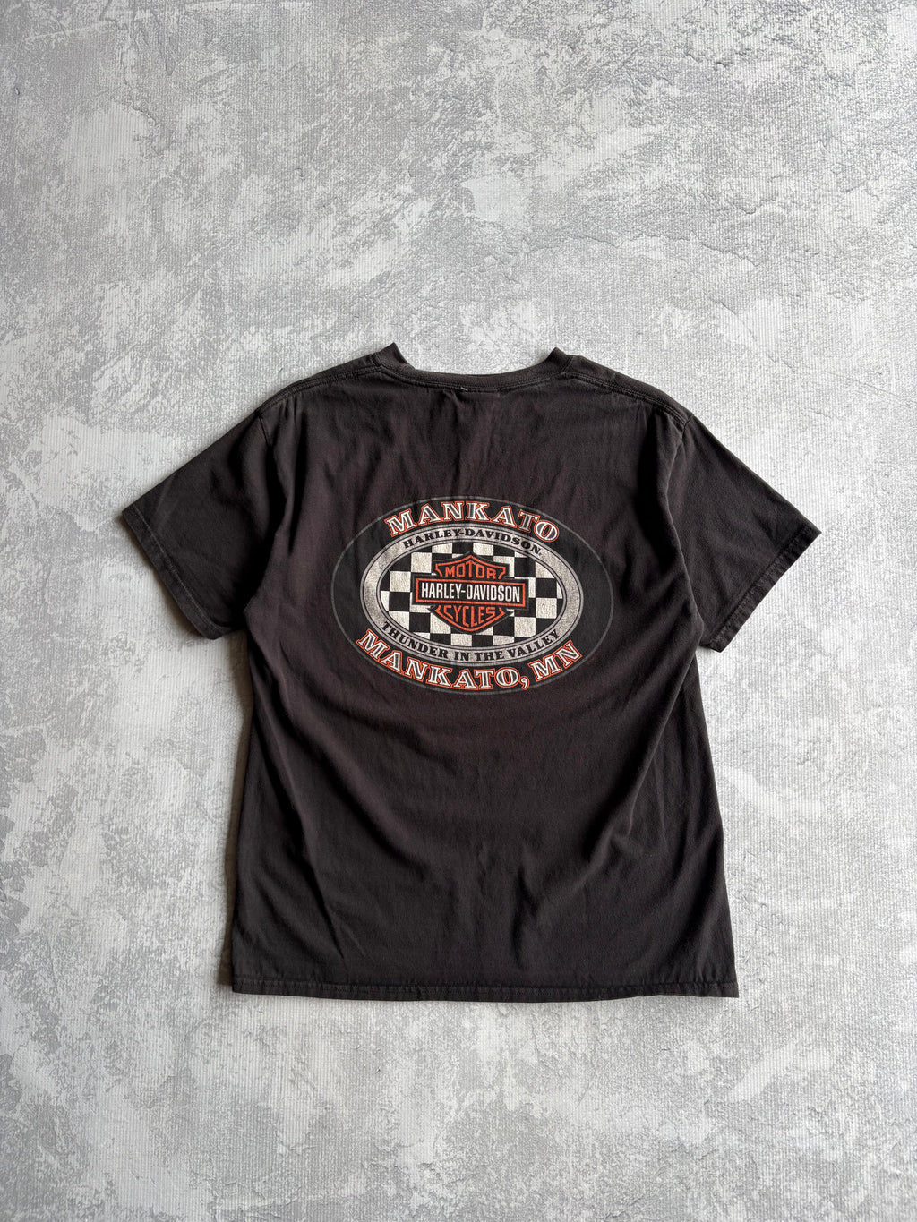 Vintage 2000s Harley Davidson Fireball Logo - M