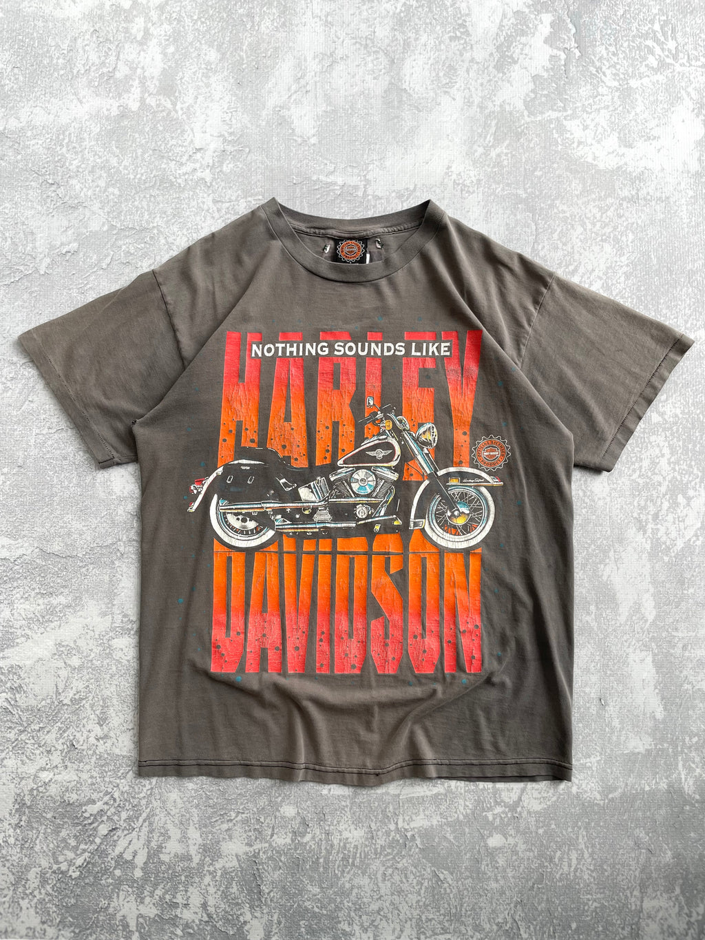 Vintage 1996 90s Harley Davidson Spellout Logo Tee Shirt - L