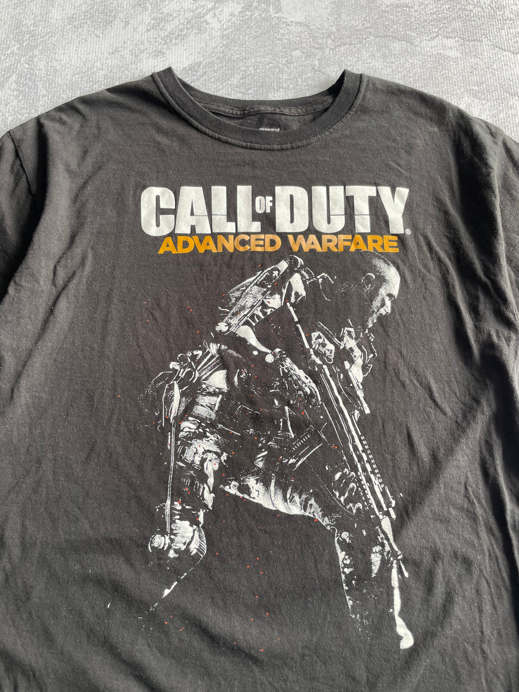 Call of Duty Advanced Warfare Video Game Promo Black Tee Shirt - L