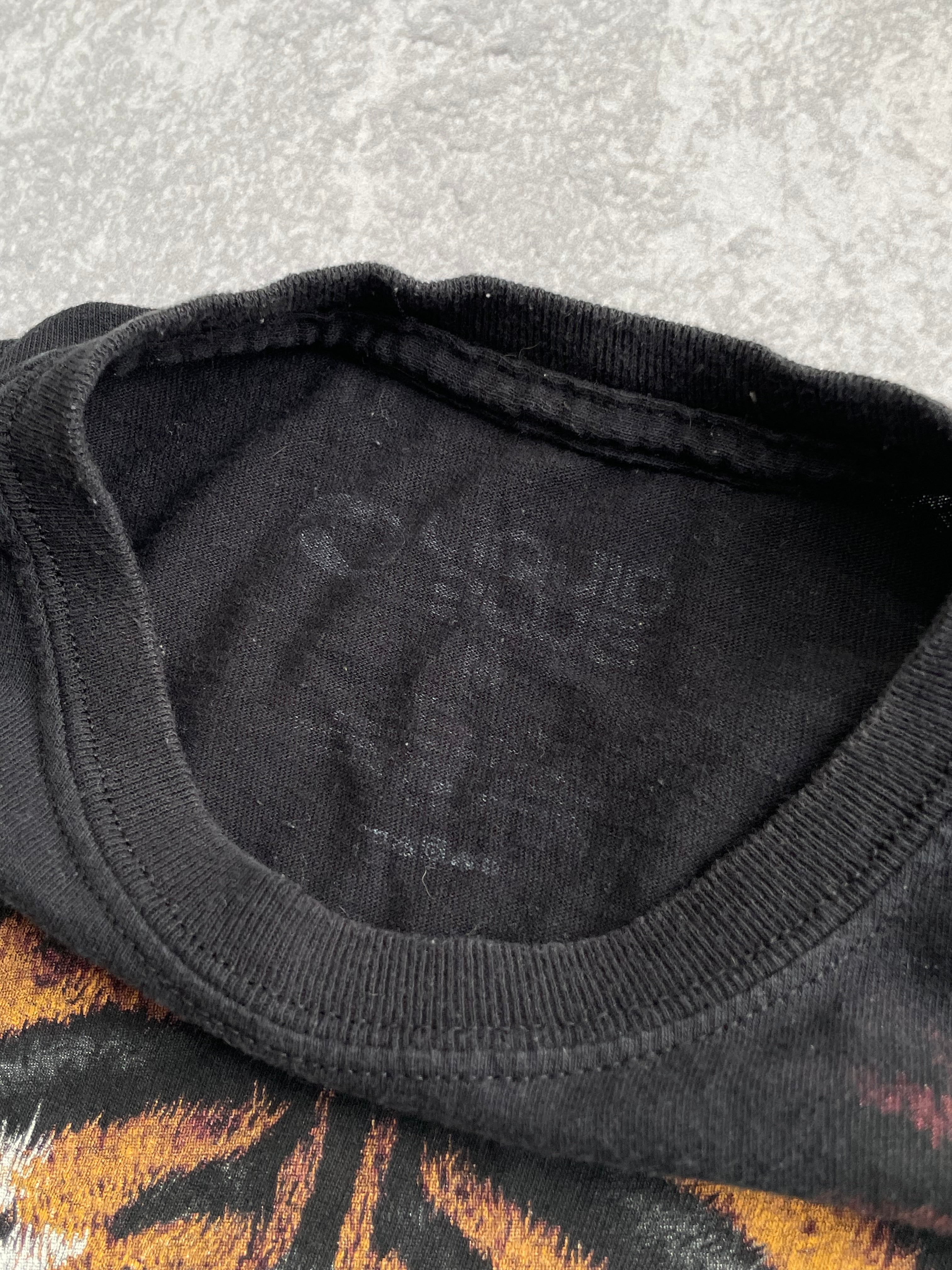 Vintage Liquid Blue Tiger Big Face Tee Shirt - M