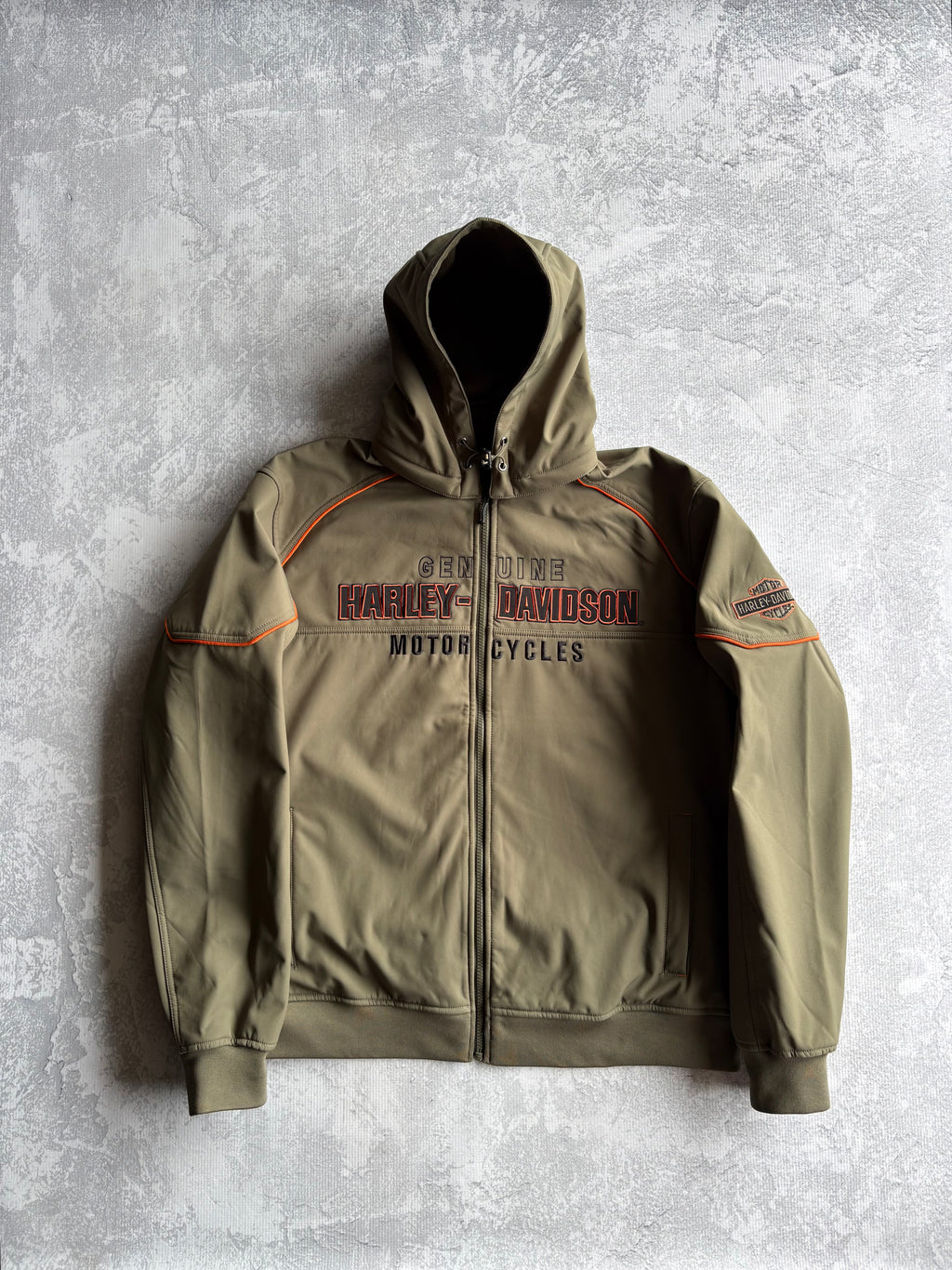 Harley Davidson Idyll Windproof Deadstock Soft Shell Jacket - XL