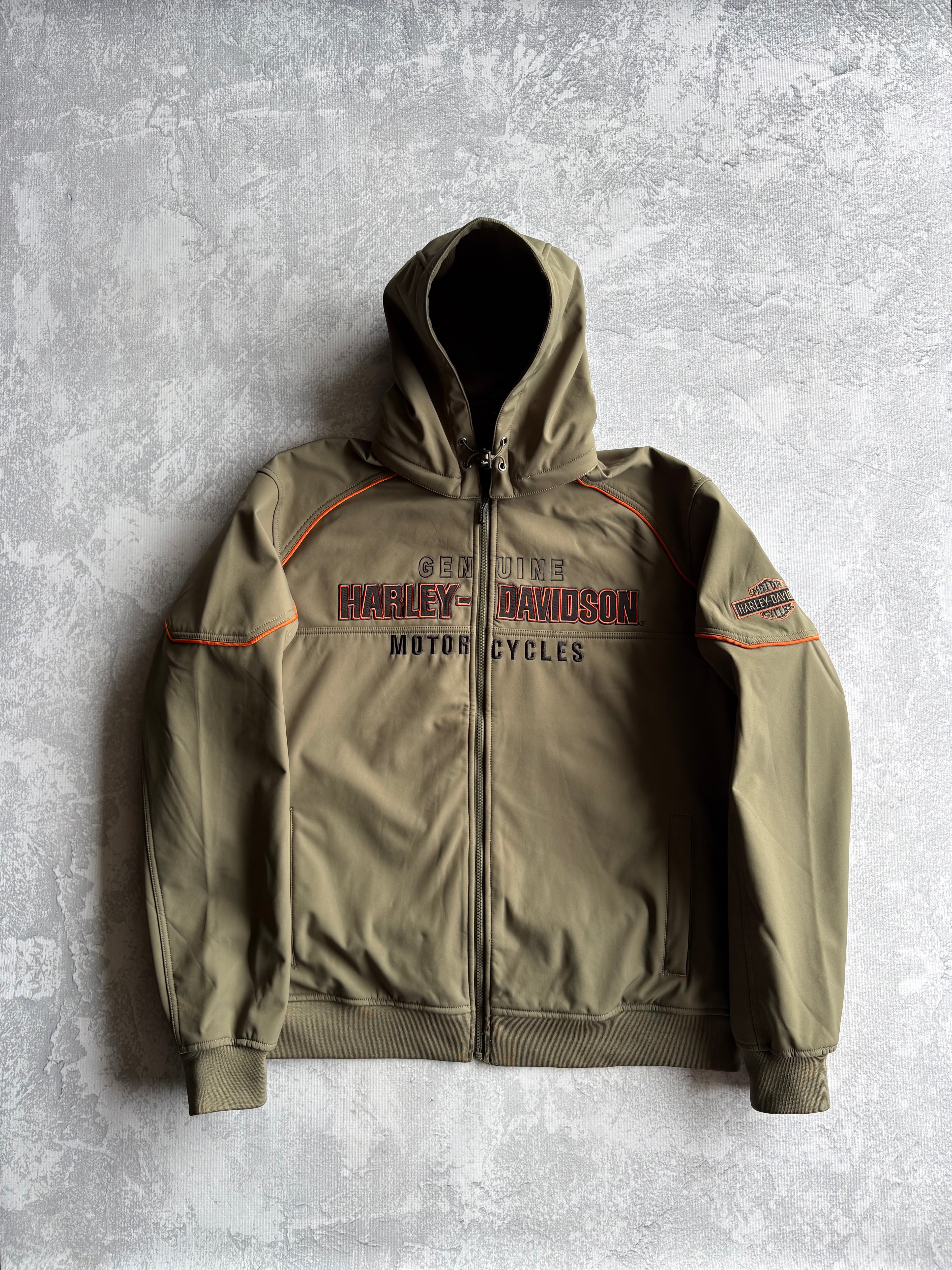 Harley Davidson Idyll Windproof Deadstock Soft Shell Jacket - XL