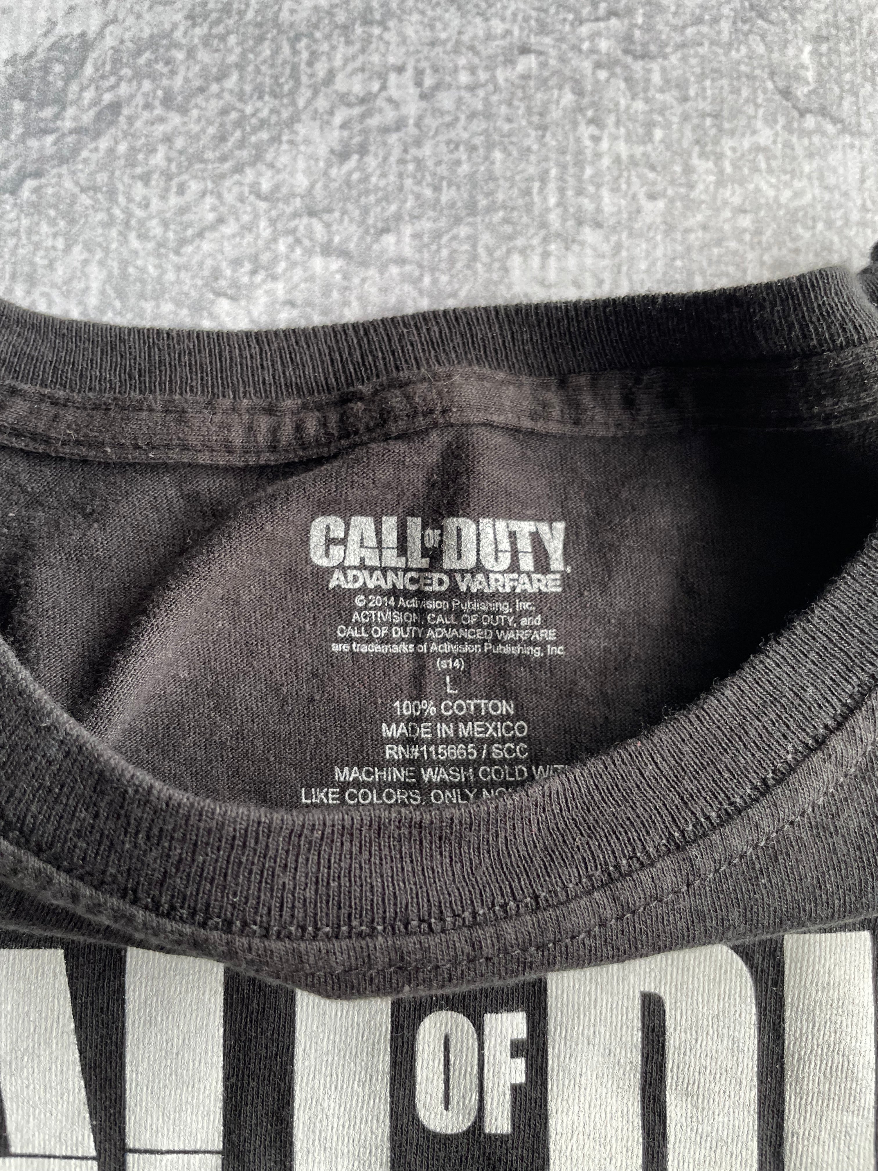 Call of Duty Advanced Warfare Video Game Promo Black Tee Shirt - L