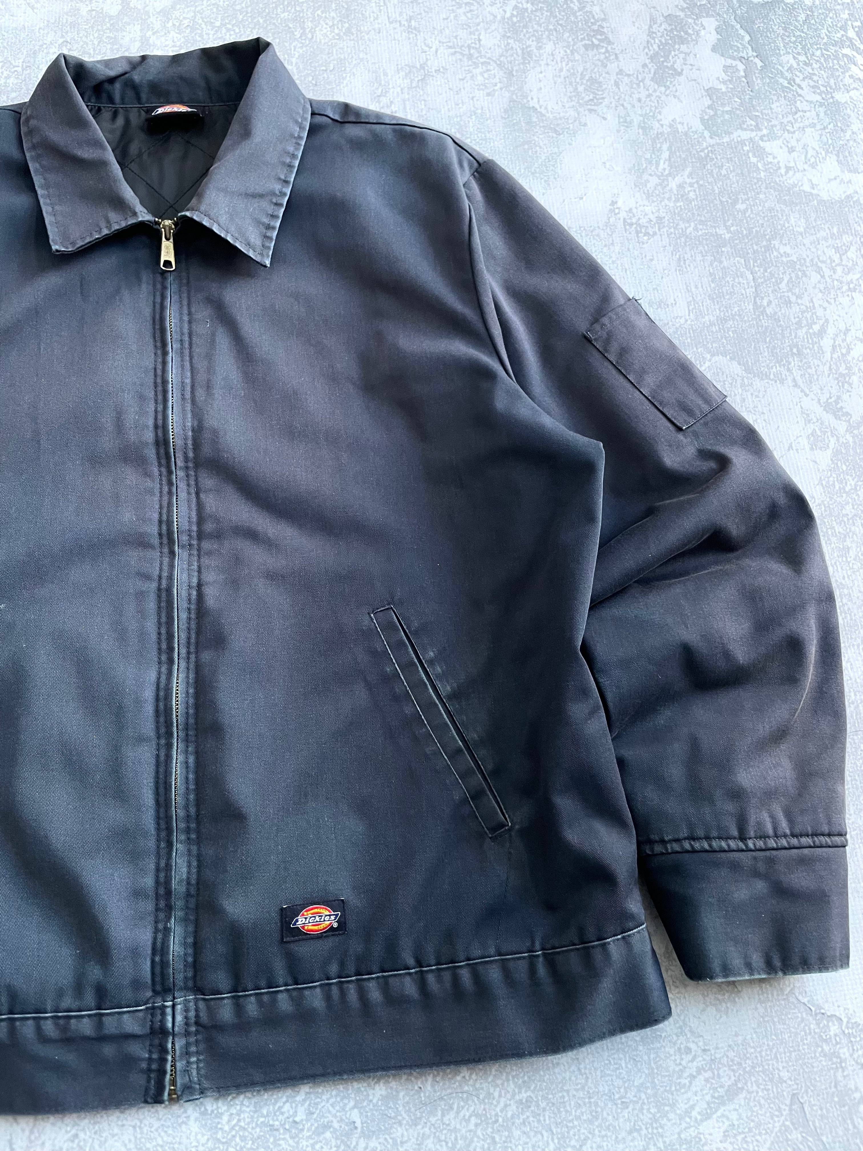 Vintage Dickies Faded Navy Canvas Worker Jacket - XLT